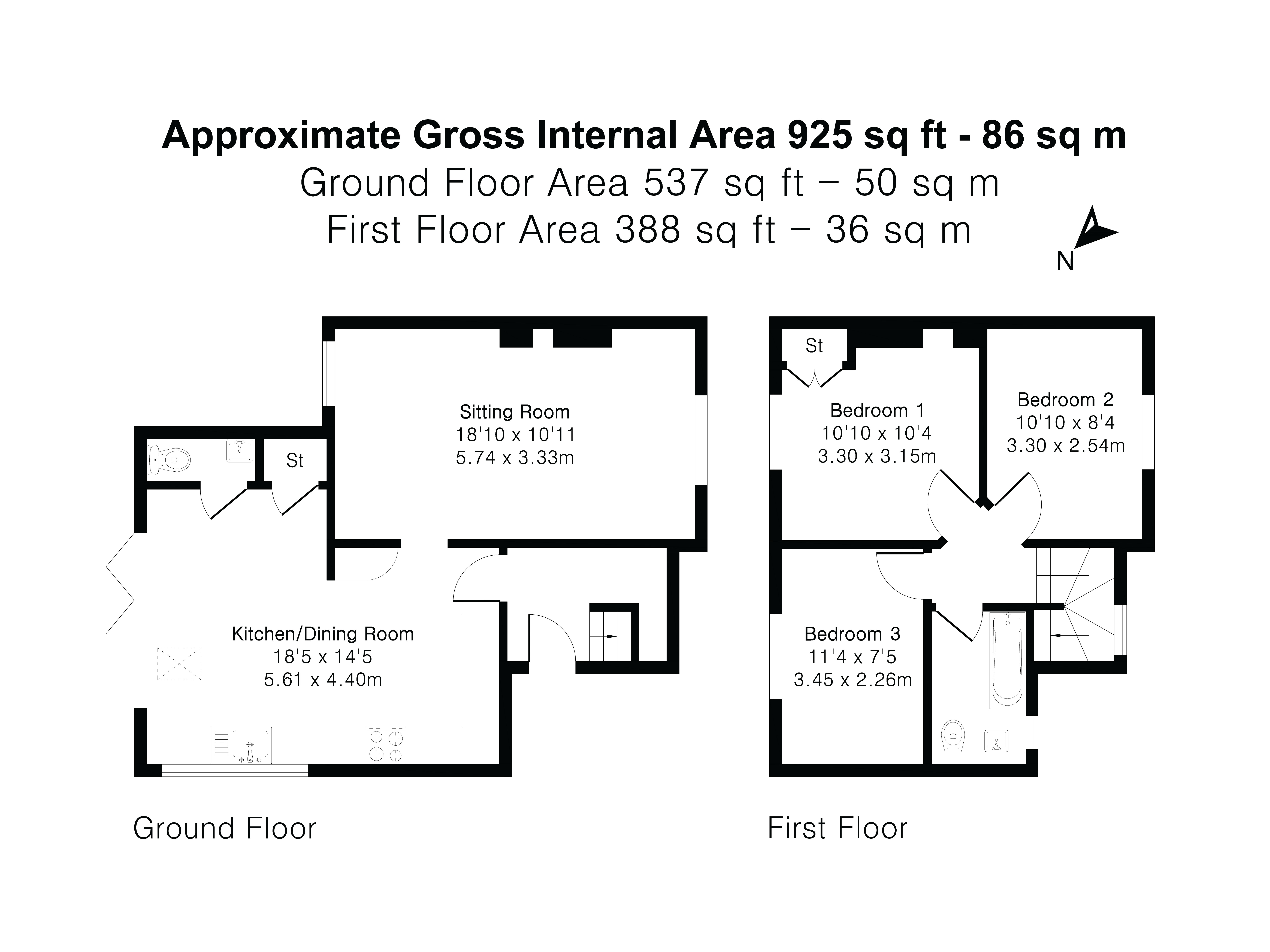 99, Henley Road, Oxford floorplan