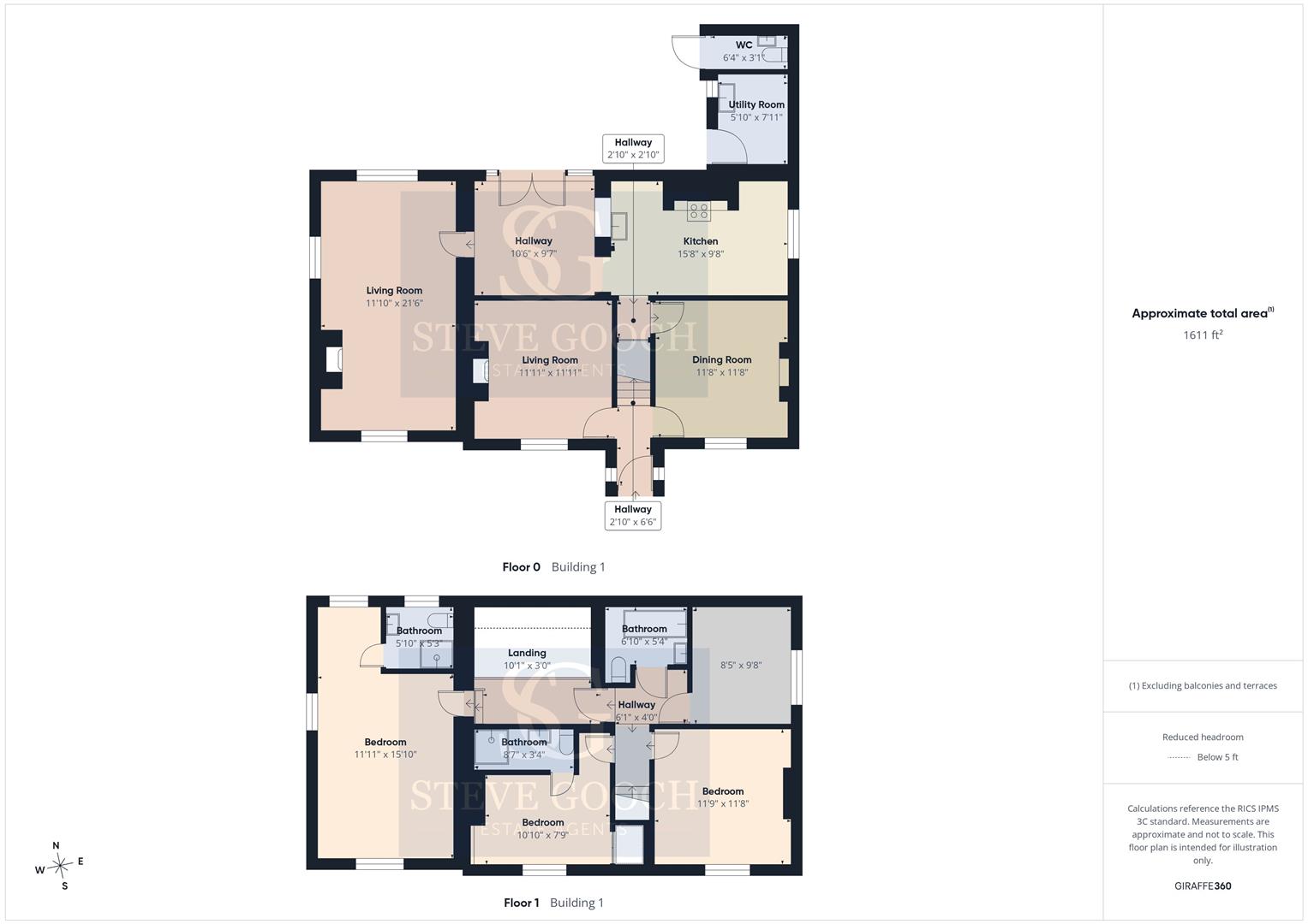 Sherborne, Stenders Road, Mitcheldean floorplan