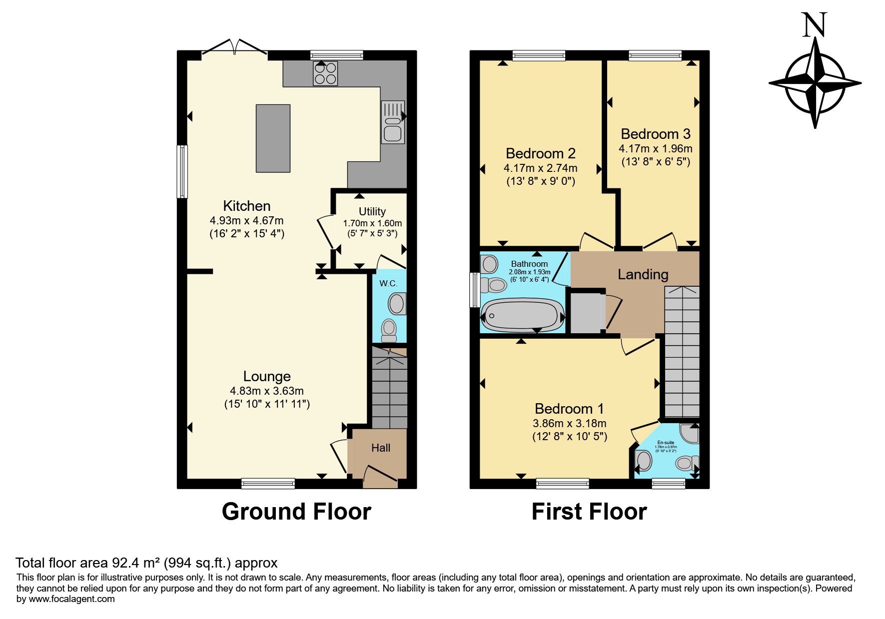 15a, Spice Chase, Tilney St Lawrence floorplan