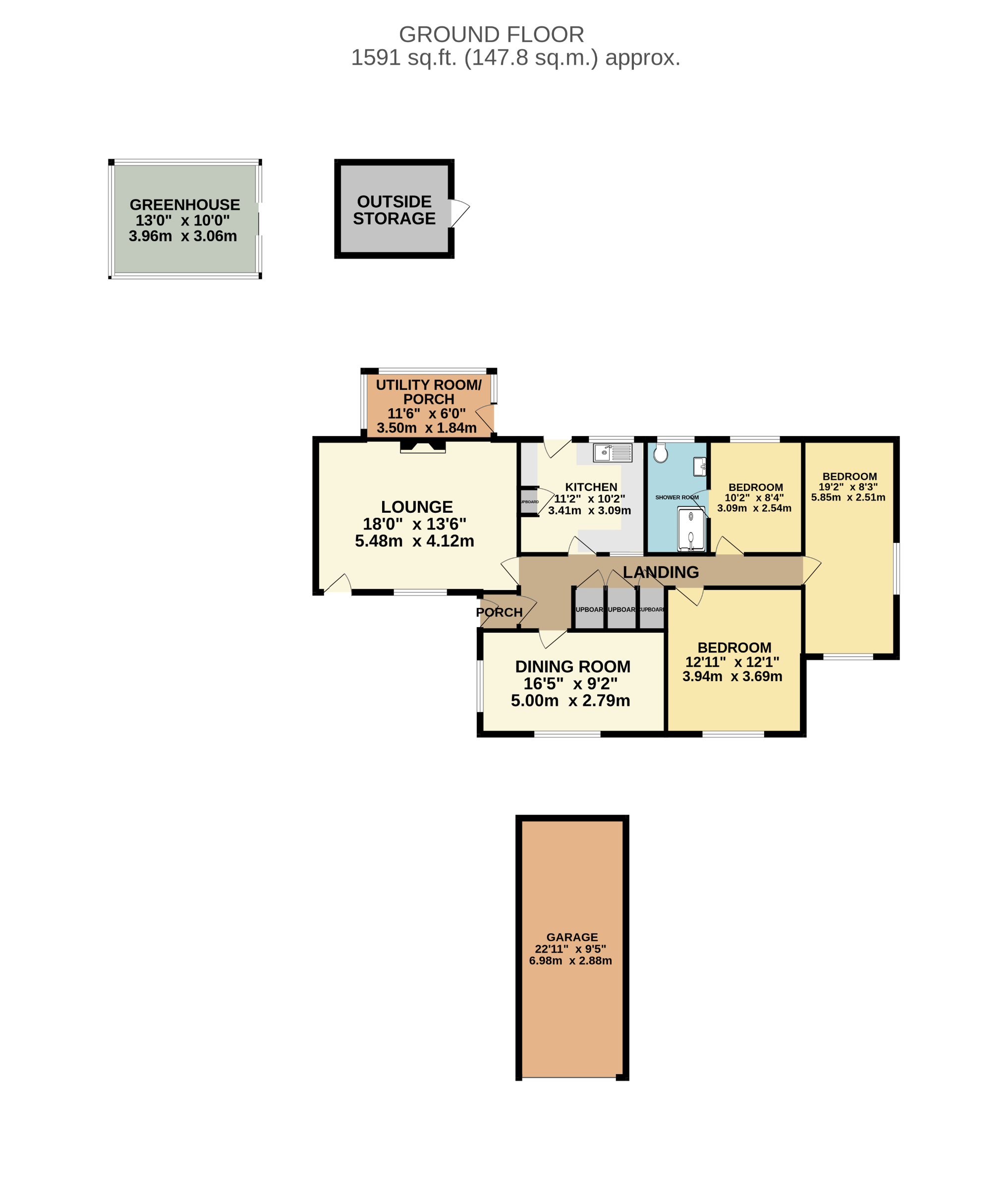 Milford, Cinderford floorplan