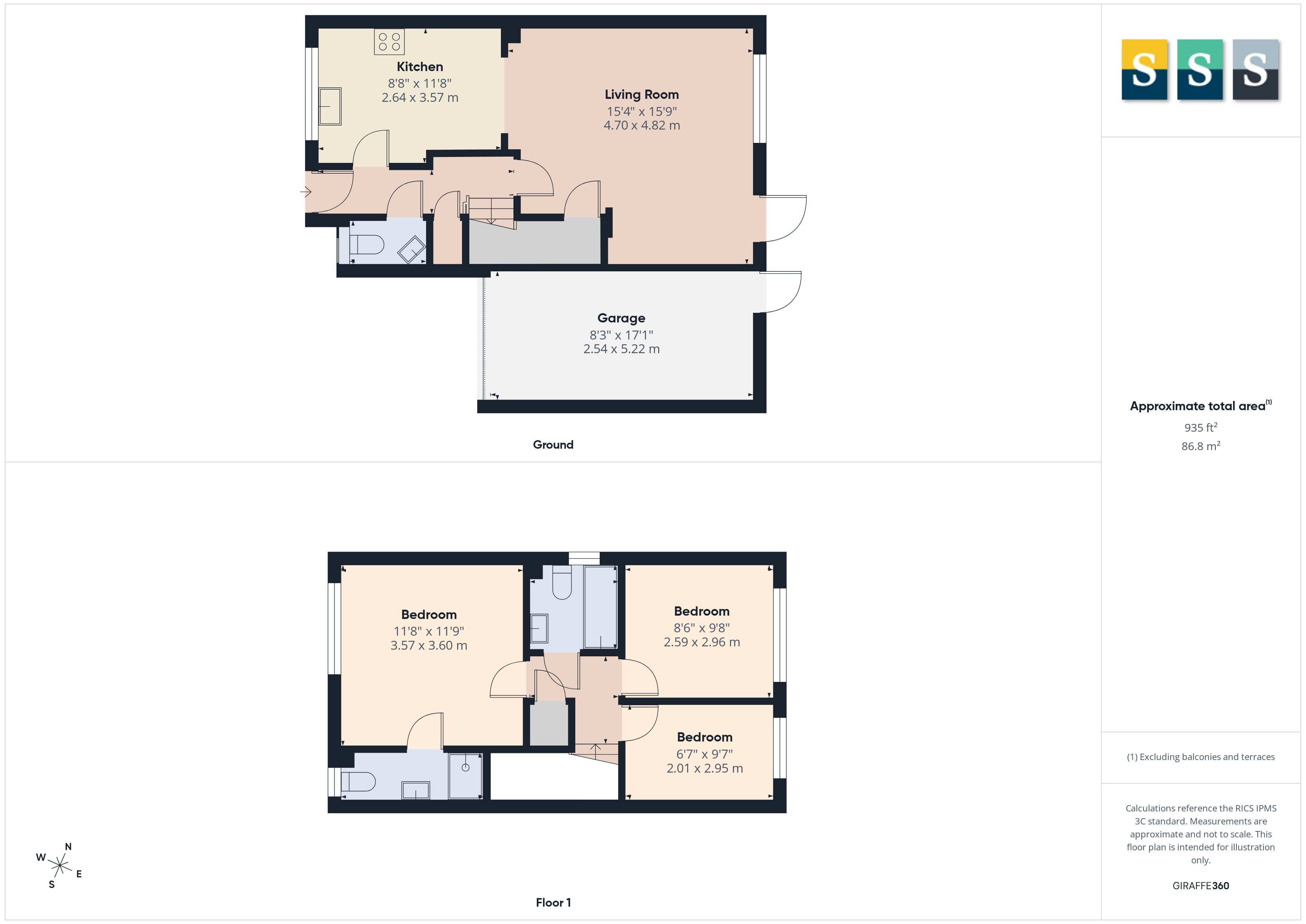 77, Spruce Drive, Surrey floorplan