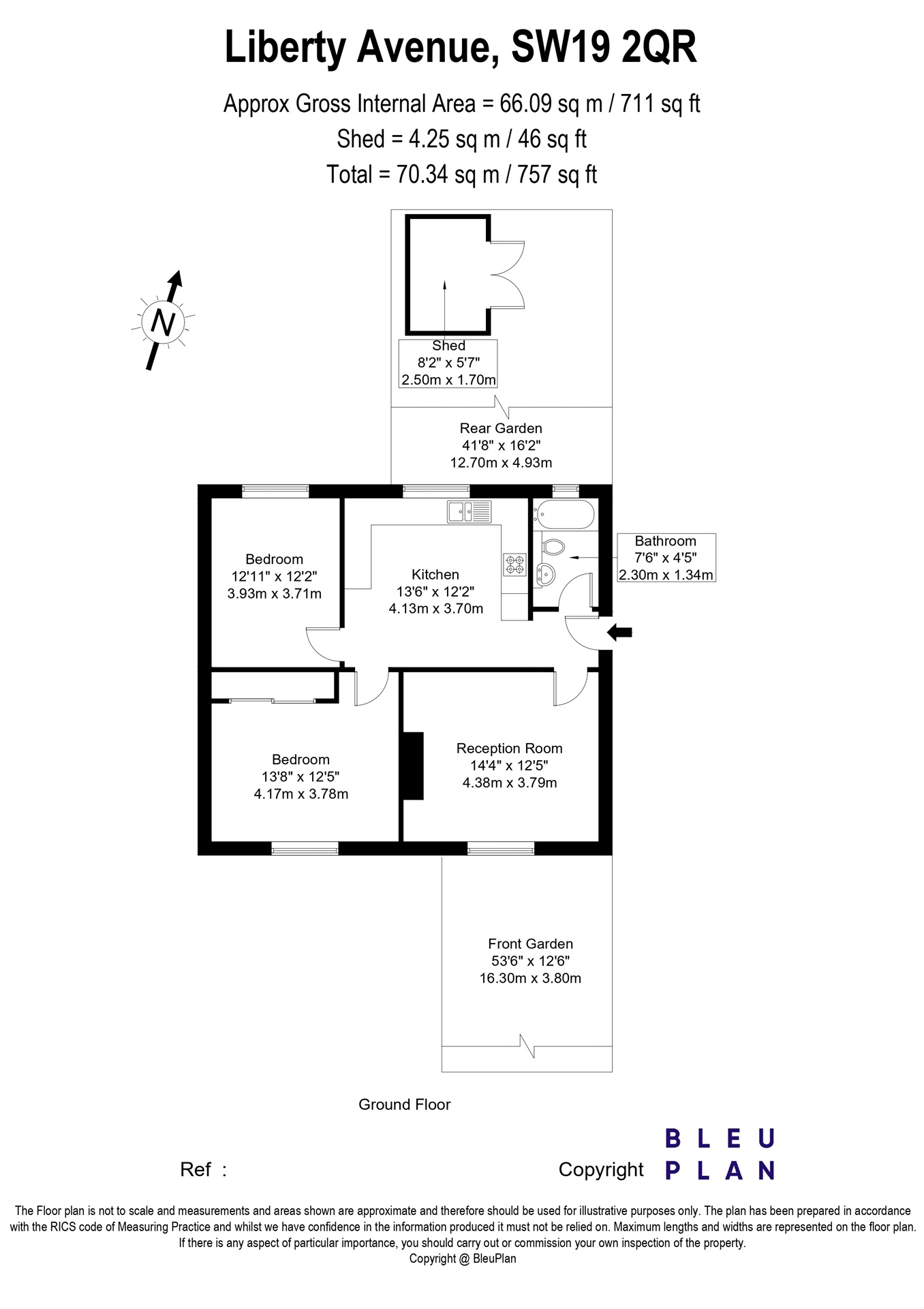 20, Liberty Avenue, London floorplan