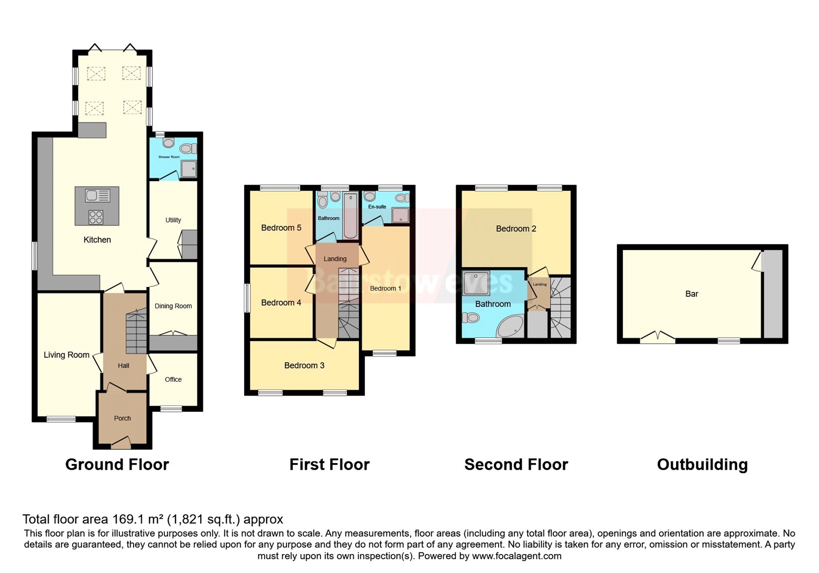 38, Gainsbrook Crescent, Cannock floorplan