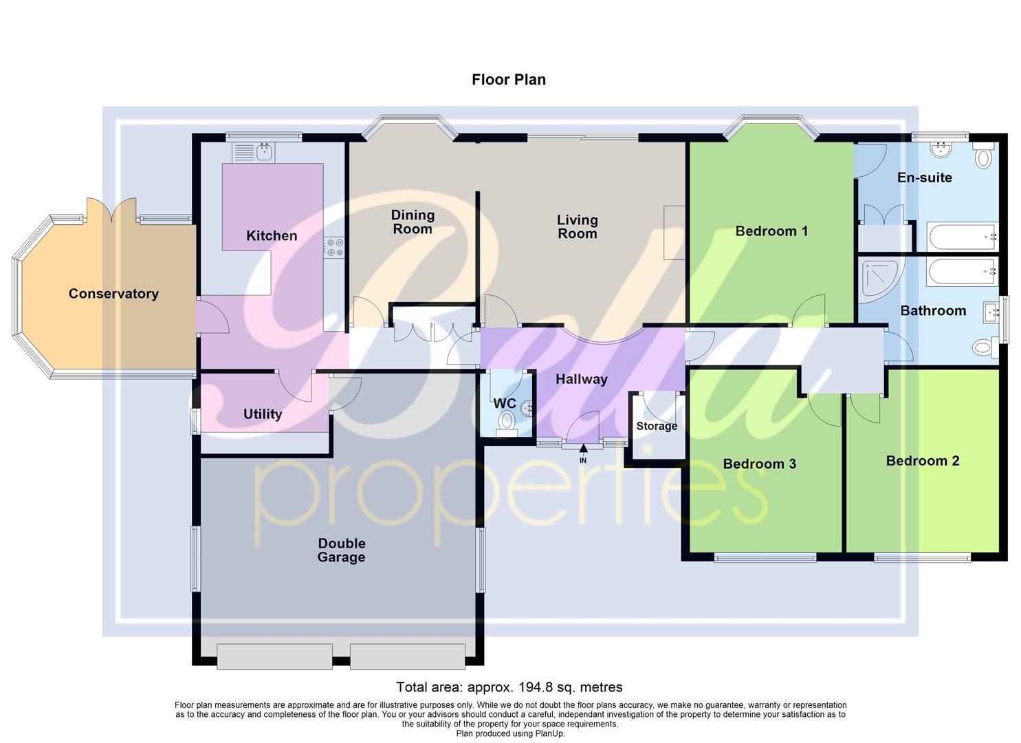 Oak Lodge, Gainsborough floorplan
