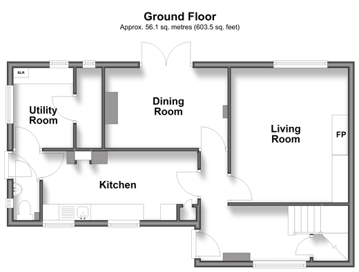 Forge Meadows, Headcorn floorplan