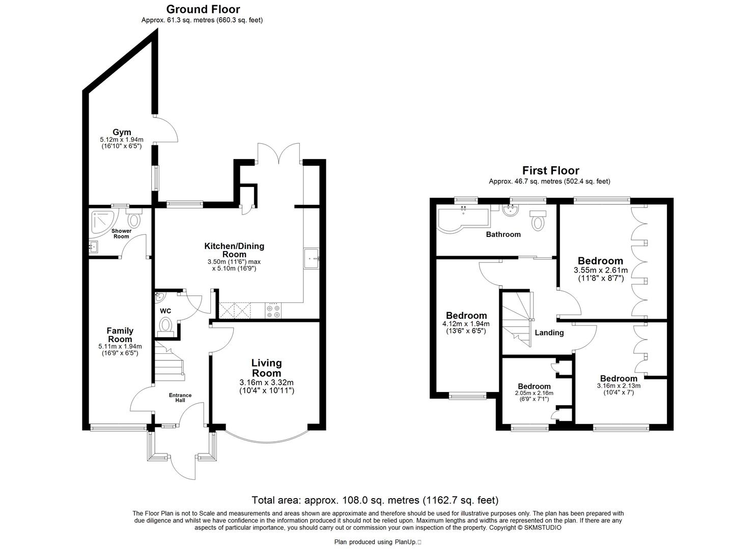 1, Oakdene Road, WATFORD floorplan