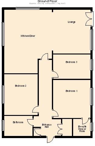91, Cubitt Way, Peterborough floorplan