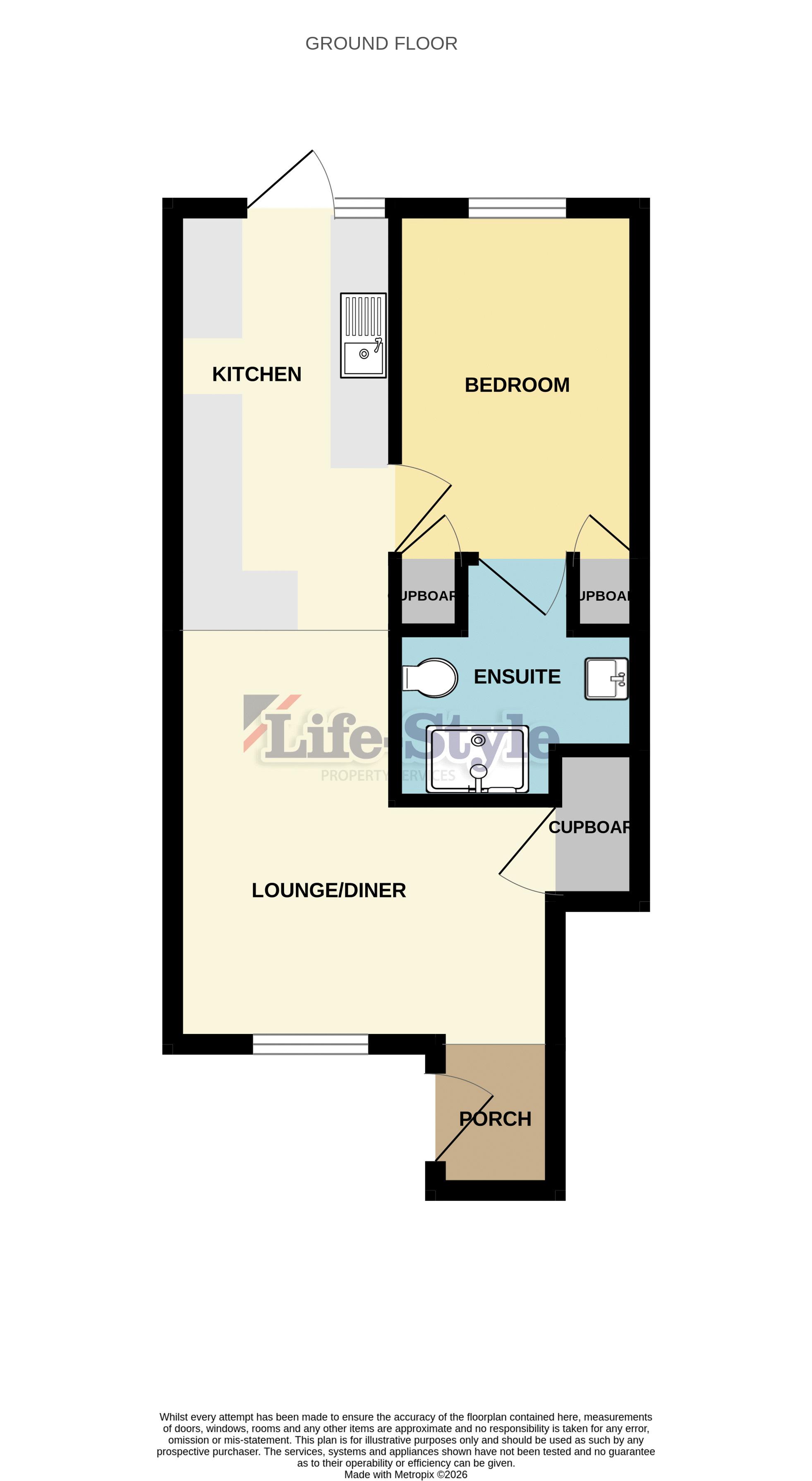 210, Oaktree Crescent, Bristol floorplan