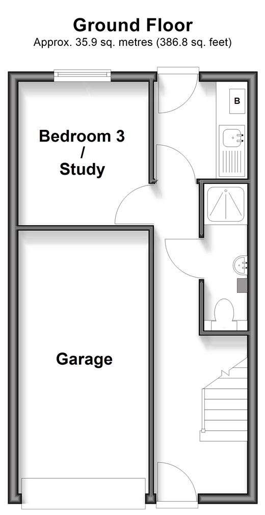 Nash Close, Sutton floorplan