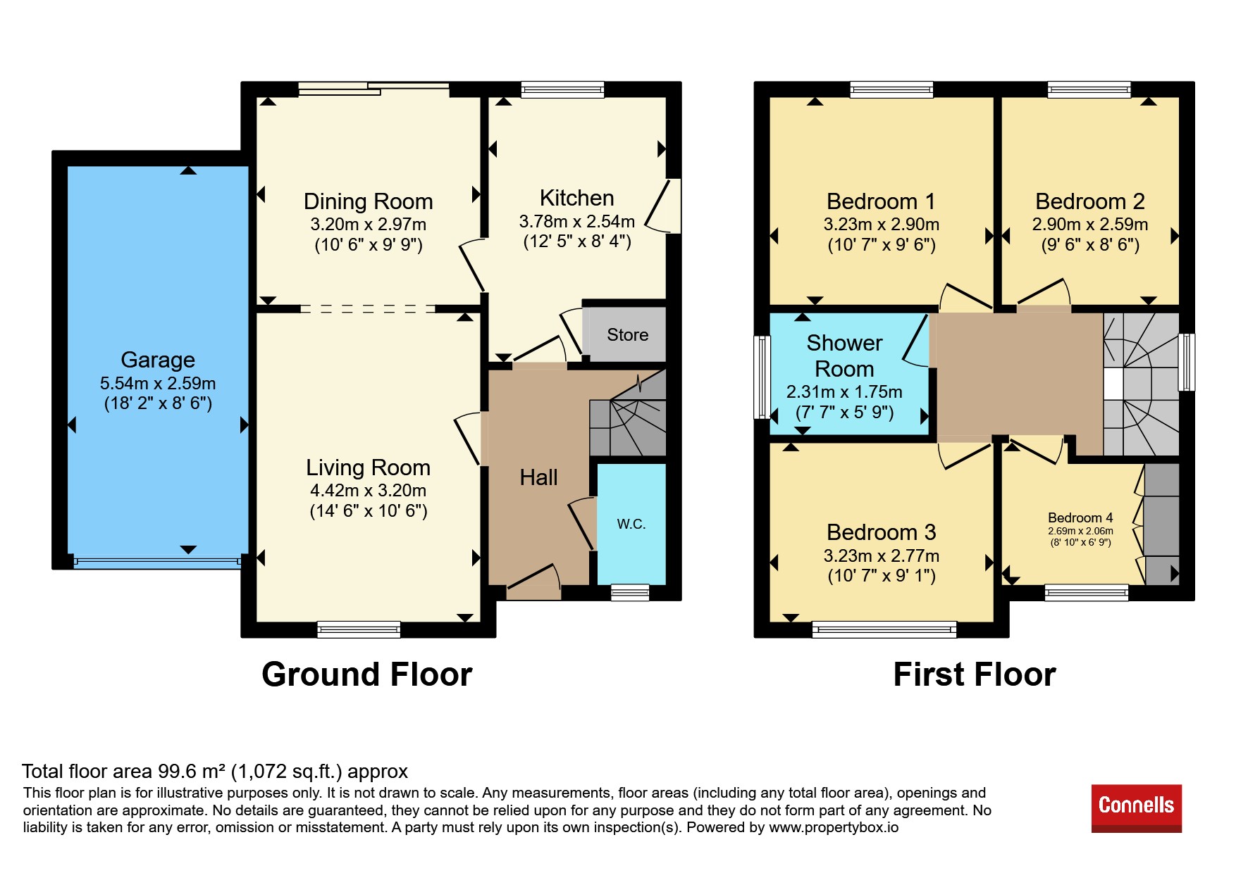 23, Brownlees, Exeter floorplan