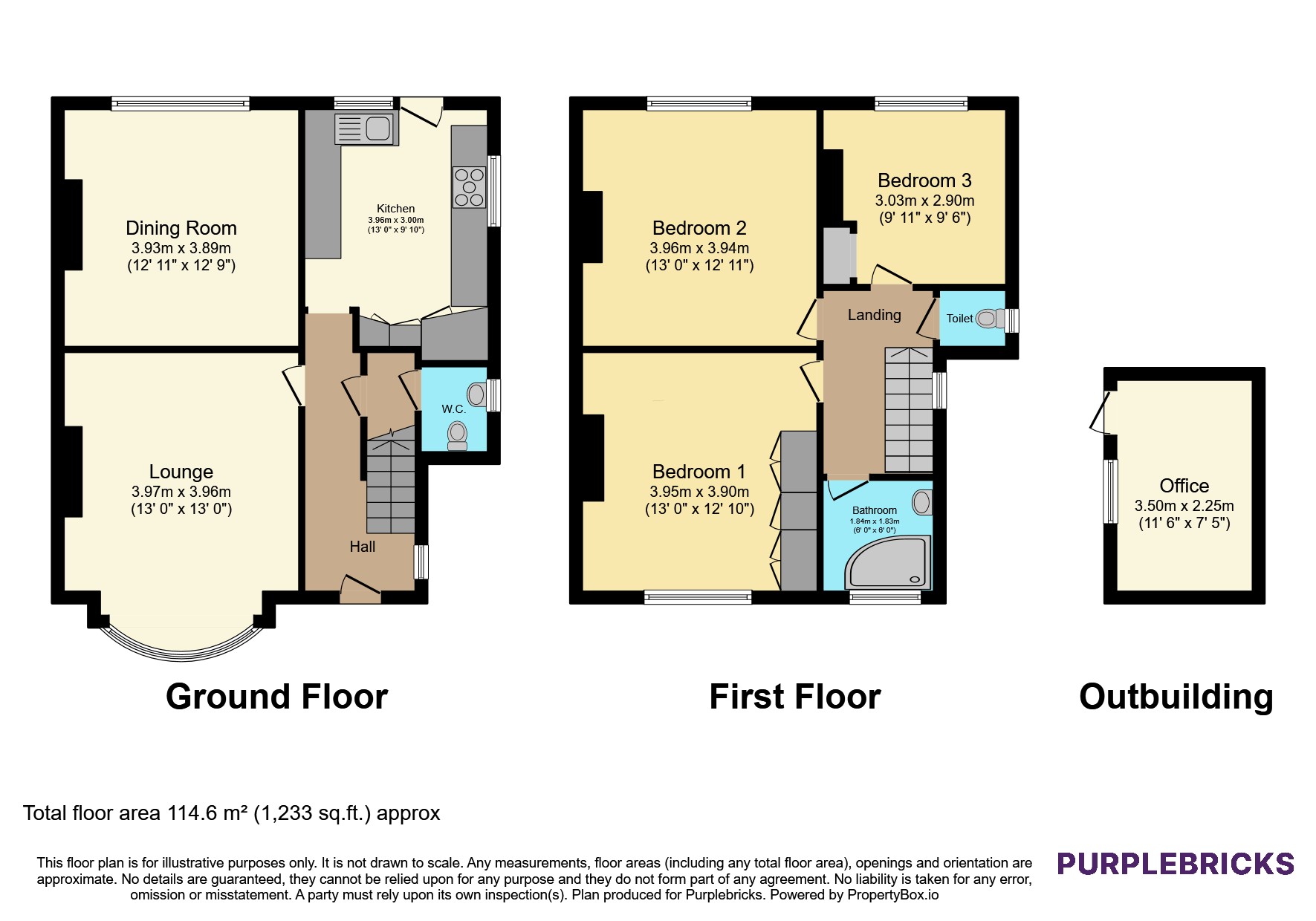 84, Church Street, Mexborough floorplan