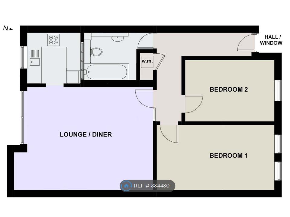 2 Bedrooms Flat to rent in Clifton, Bristol BS8