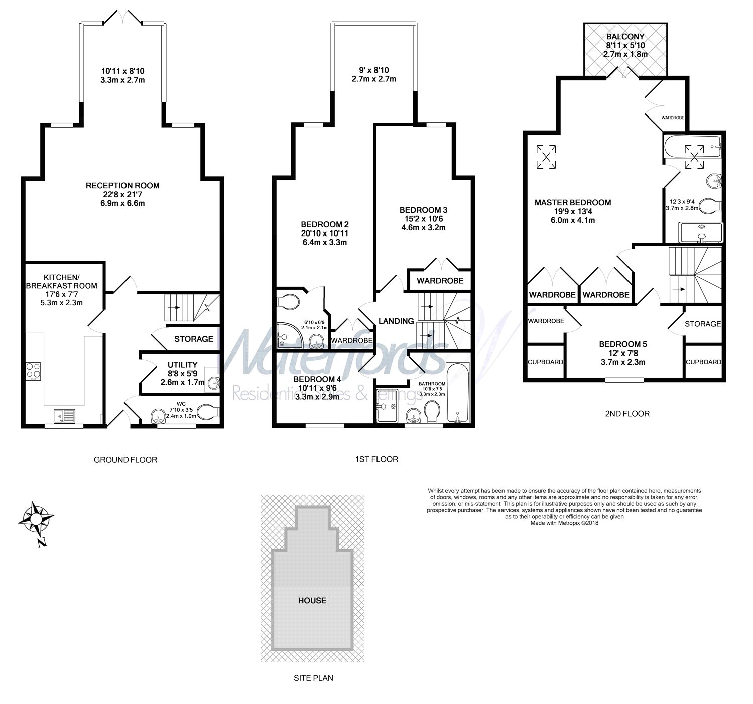 5 Bedrooms Terraced house to rent in Lakeside Drive, Chobham, Woking GU24