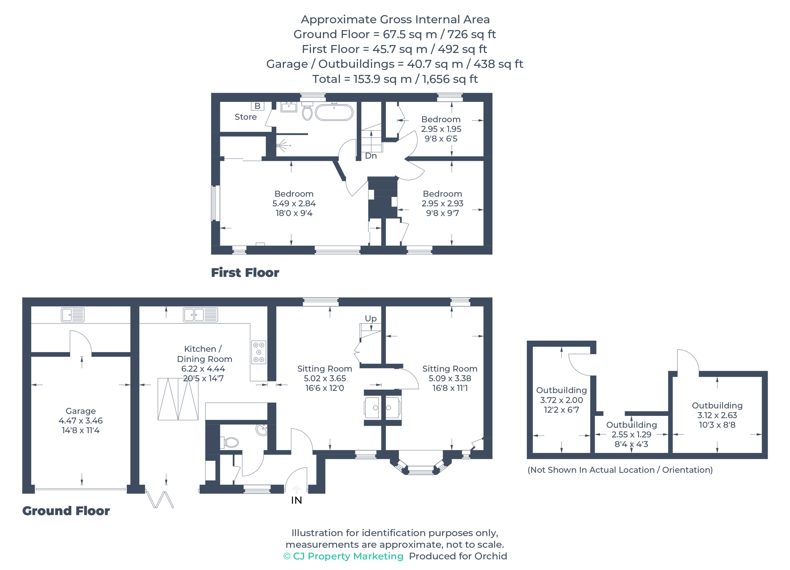 13 Water End Road, Berkhamsted floorplan