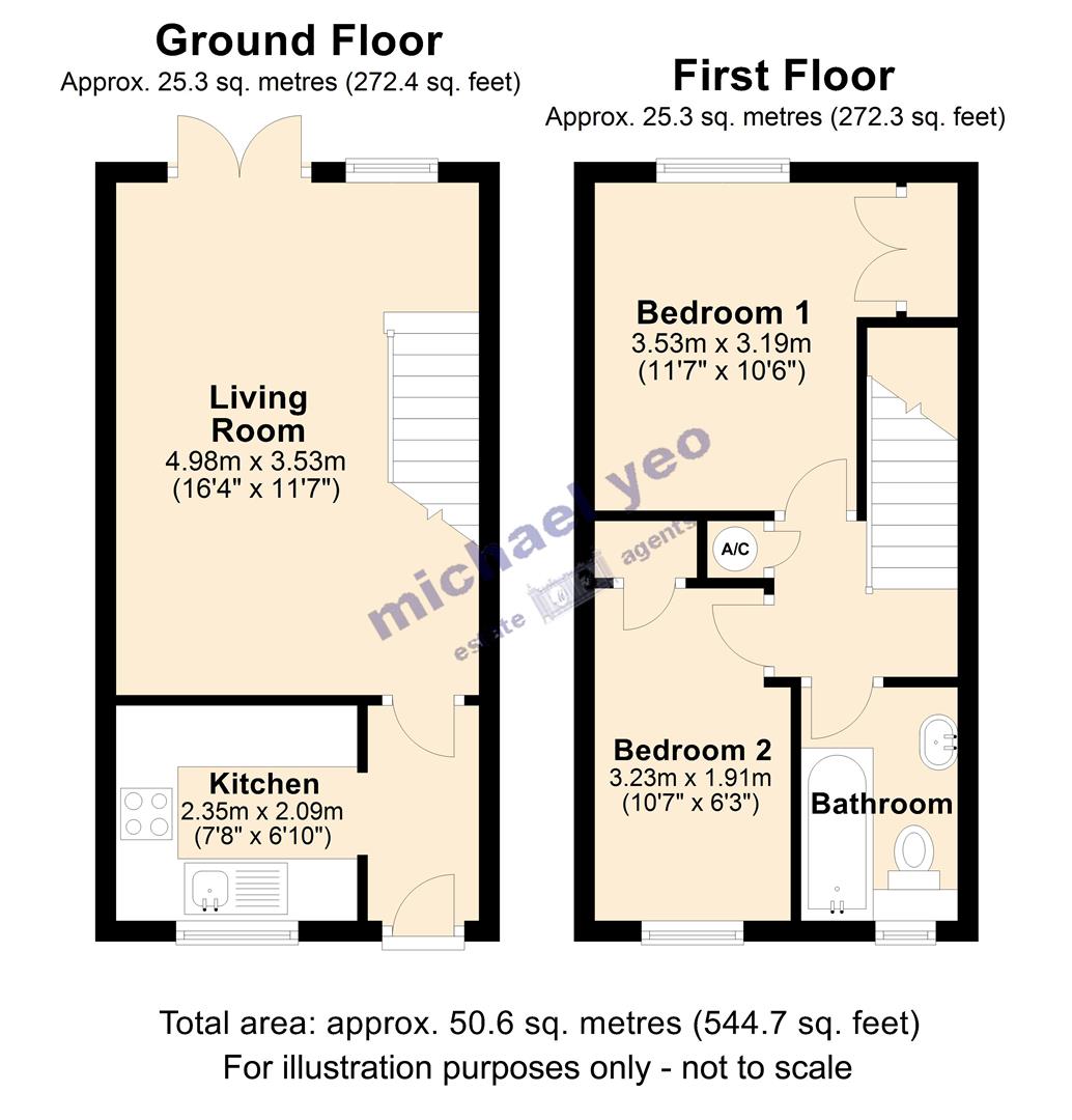 Aycliffe Road, Borehamwood WD6, 2 bedroom terraced house for sale