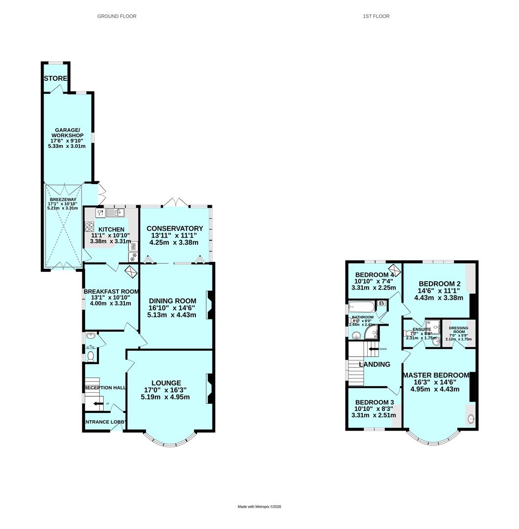 Hartley Park Gardens, Plymouth floorplan