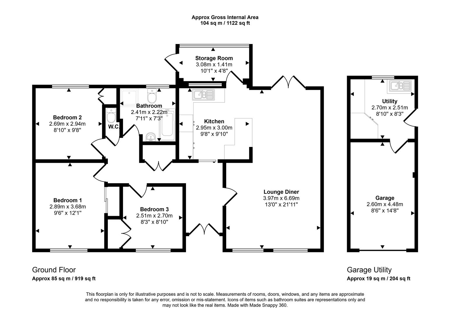 5, Gateholm Avenue, Milford Haven floorplan