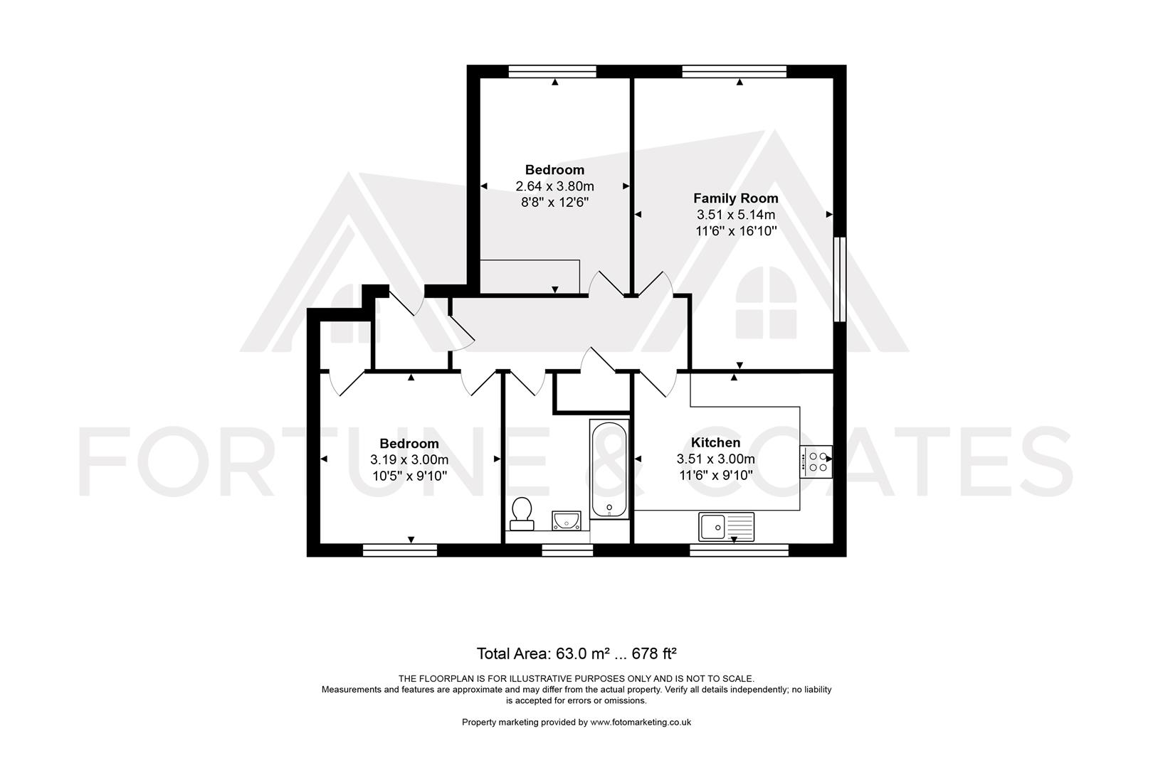 19, Marigold Place, Harlow floorplan