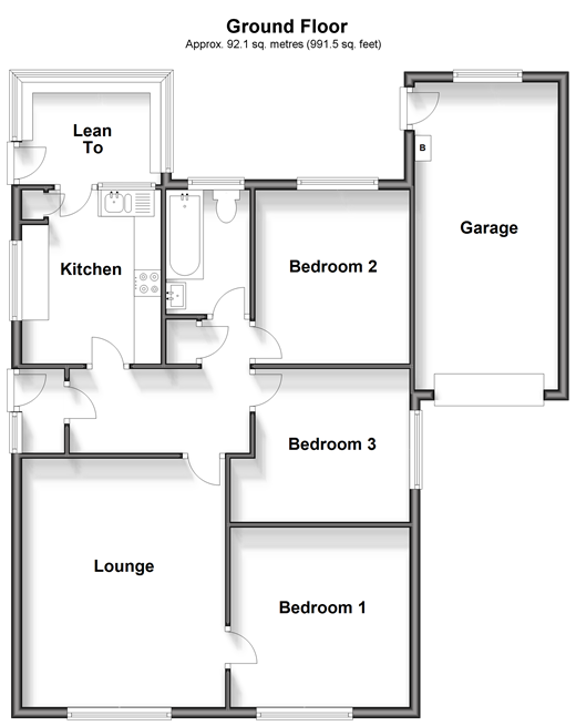 Boxley Road, Walderslade, Chatham, Kent ME5, 3 bedroom detached