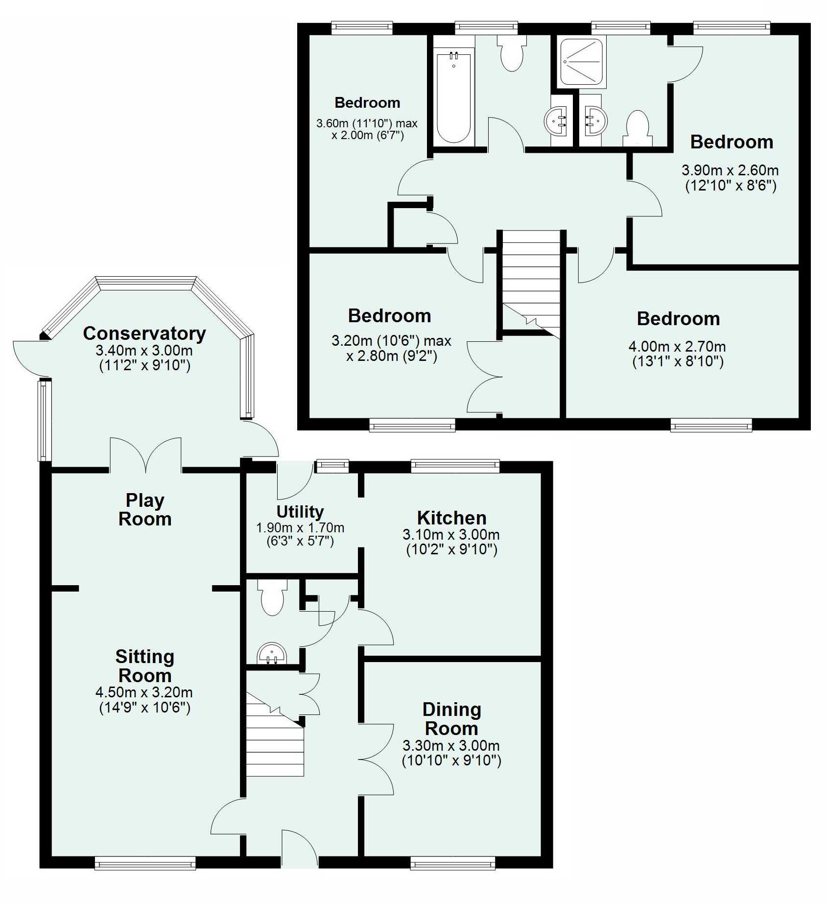 4 Bedrooms Detached house for sale in Oakfields, Tiverton EX16