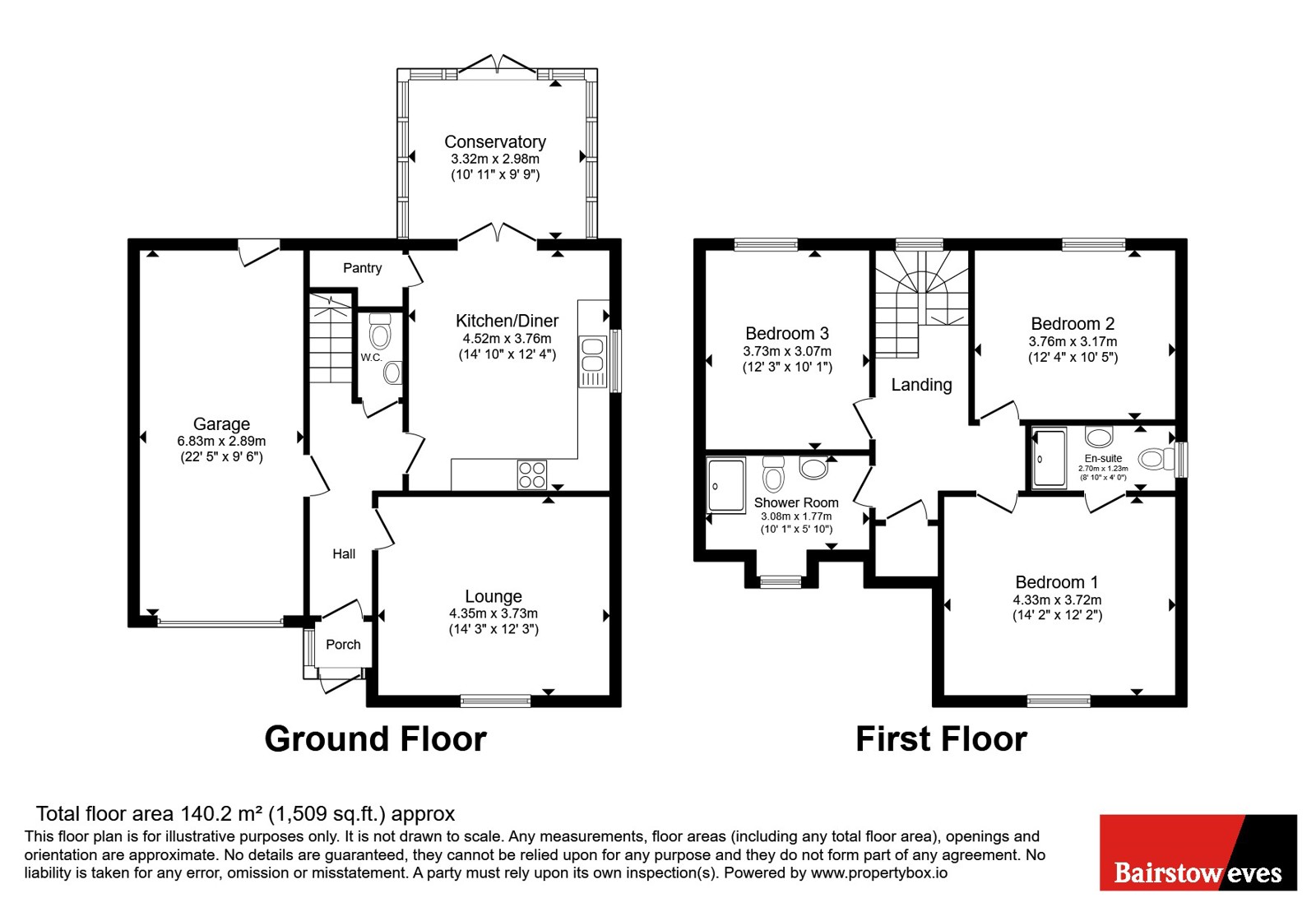 5, Clover Way, Boston floorplan