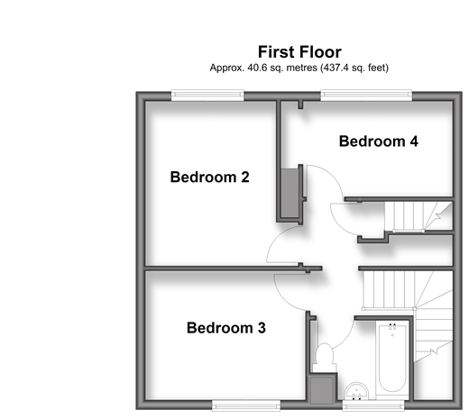 South Mead, Redhill floorplan