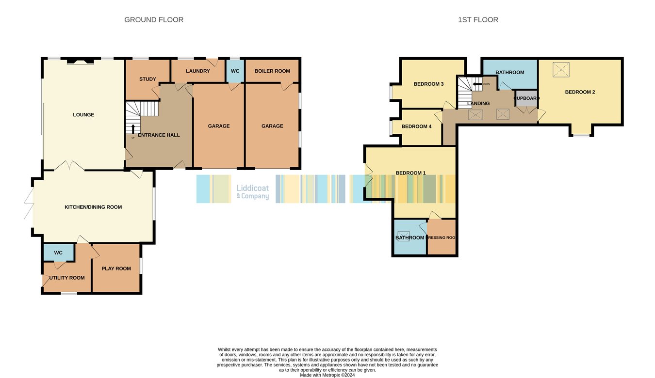 The Paddock, Coombe Road, St Austell floorplan