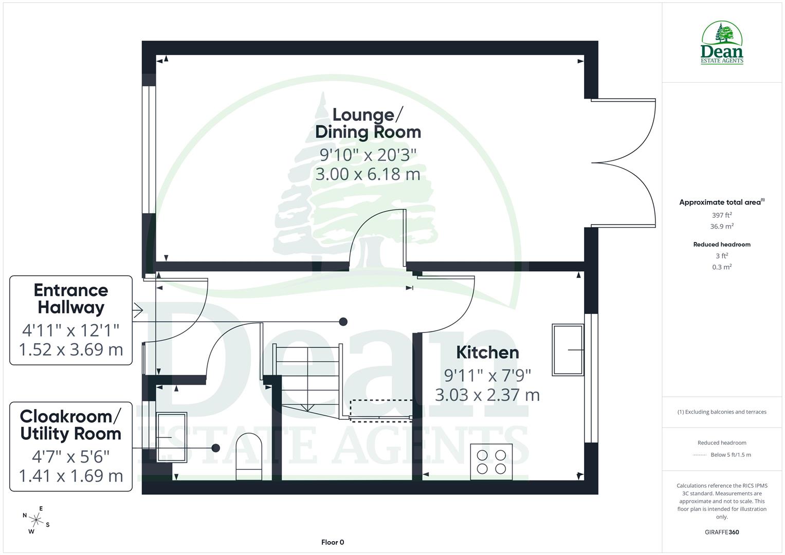 43, Princess Royal Road, Lydney floorplan