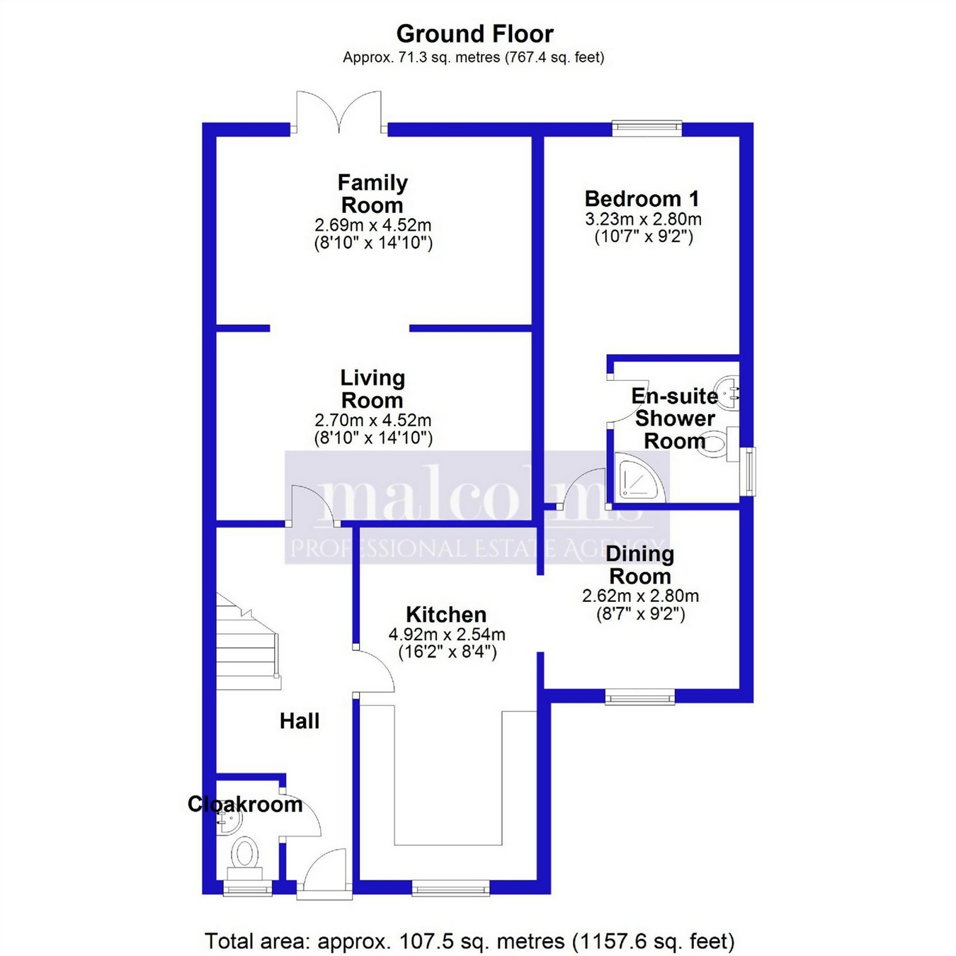 3 Bedrooms Semi-detached house for sale in Stott Street, Papworth Everard, Cambridge CB23