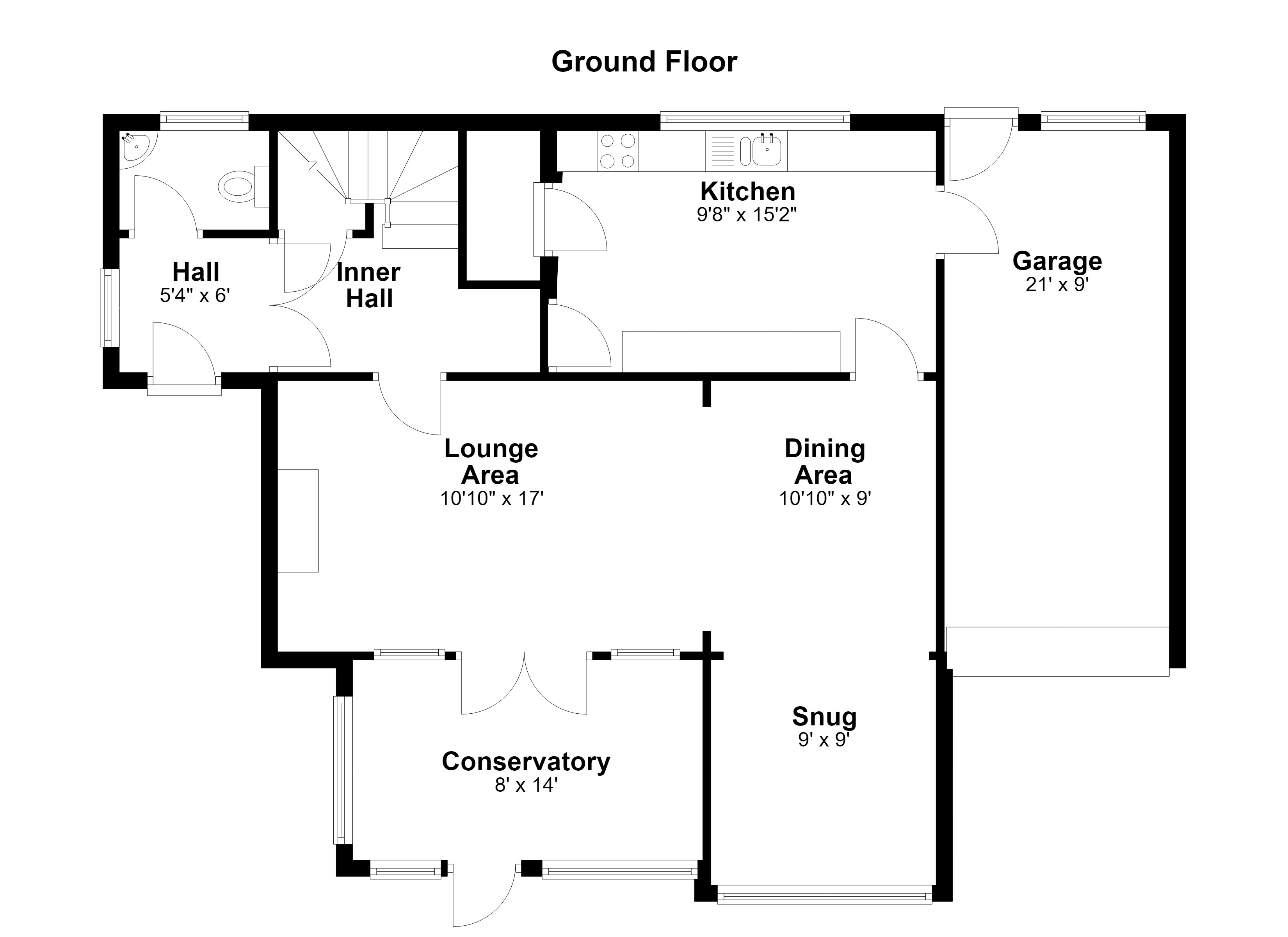 13, Maeshendre, Aberystwyth floorplan