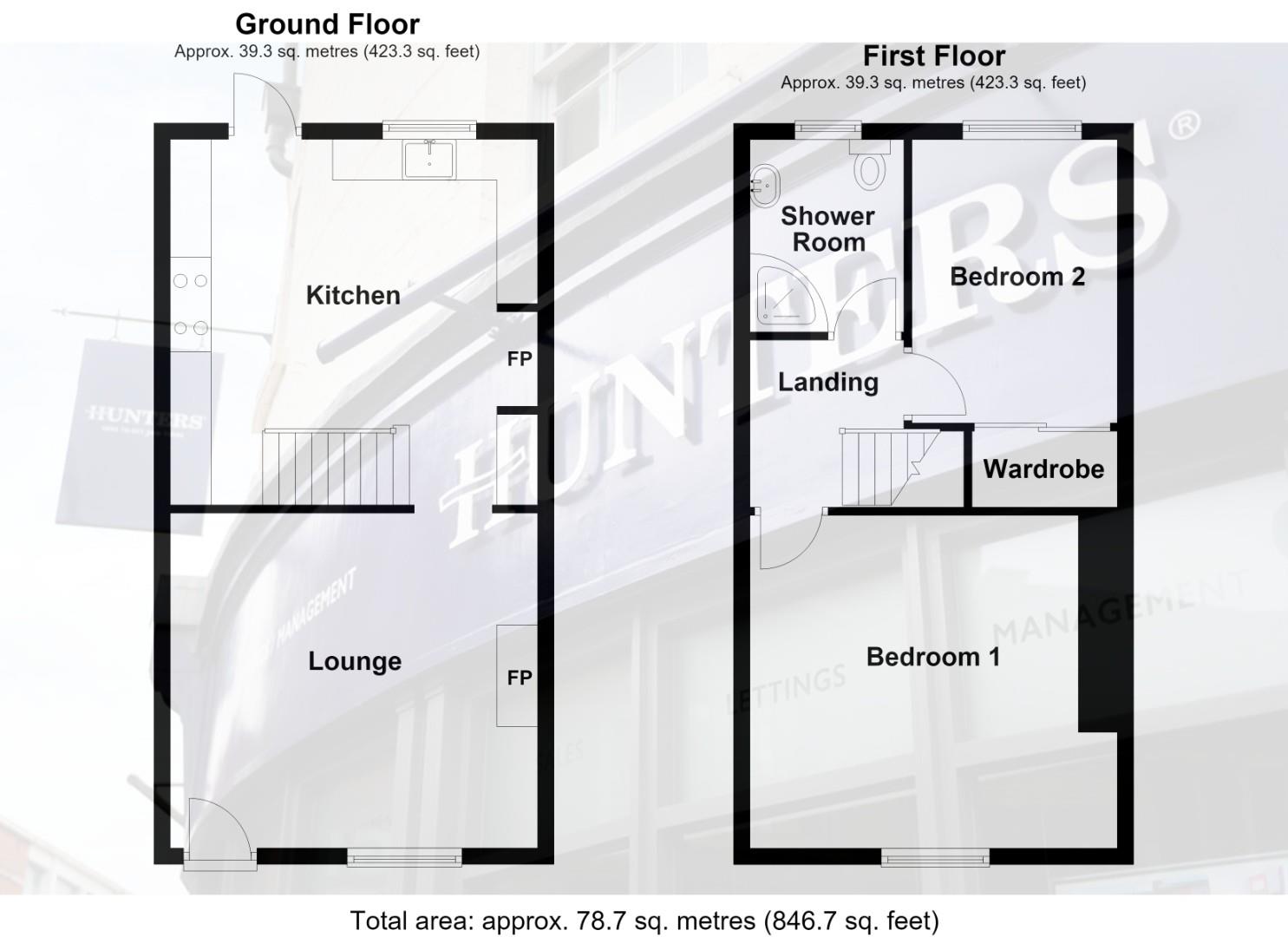 5, Whalley Terrace, Darwen floorplan