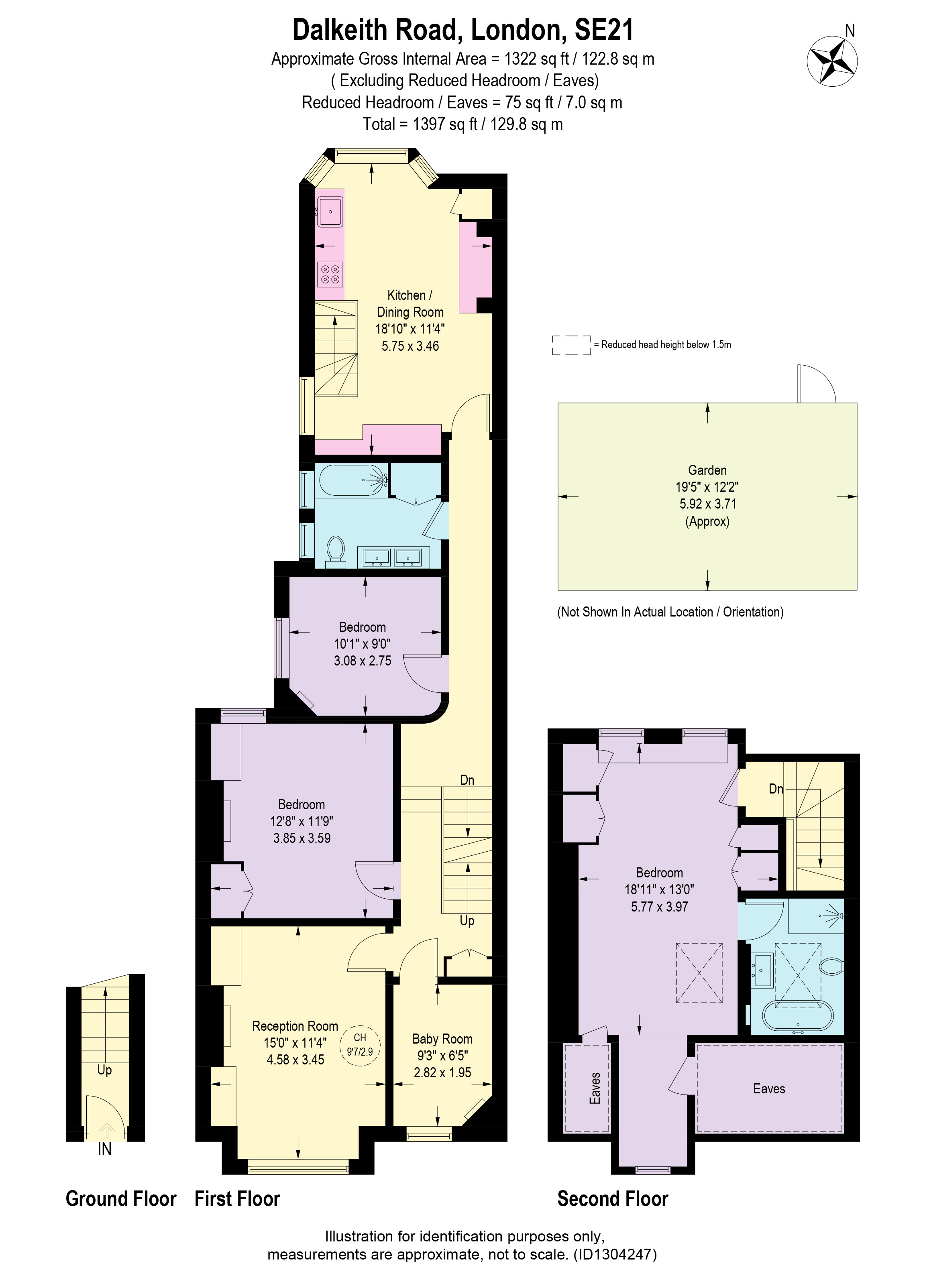 29, Dalkeith Road, London floorplan