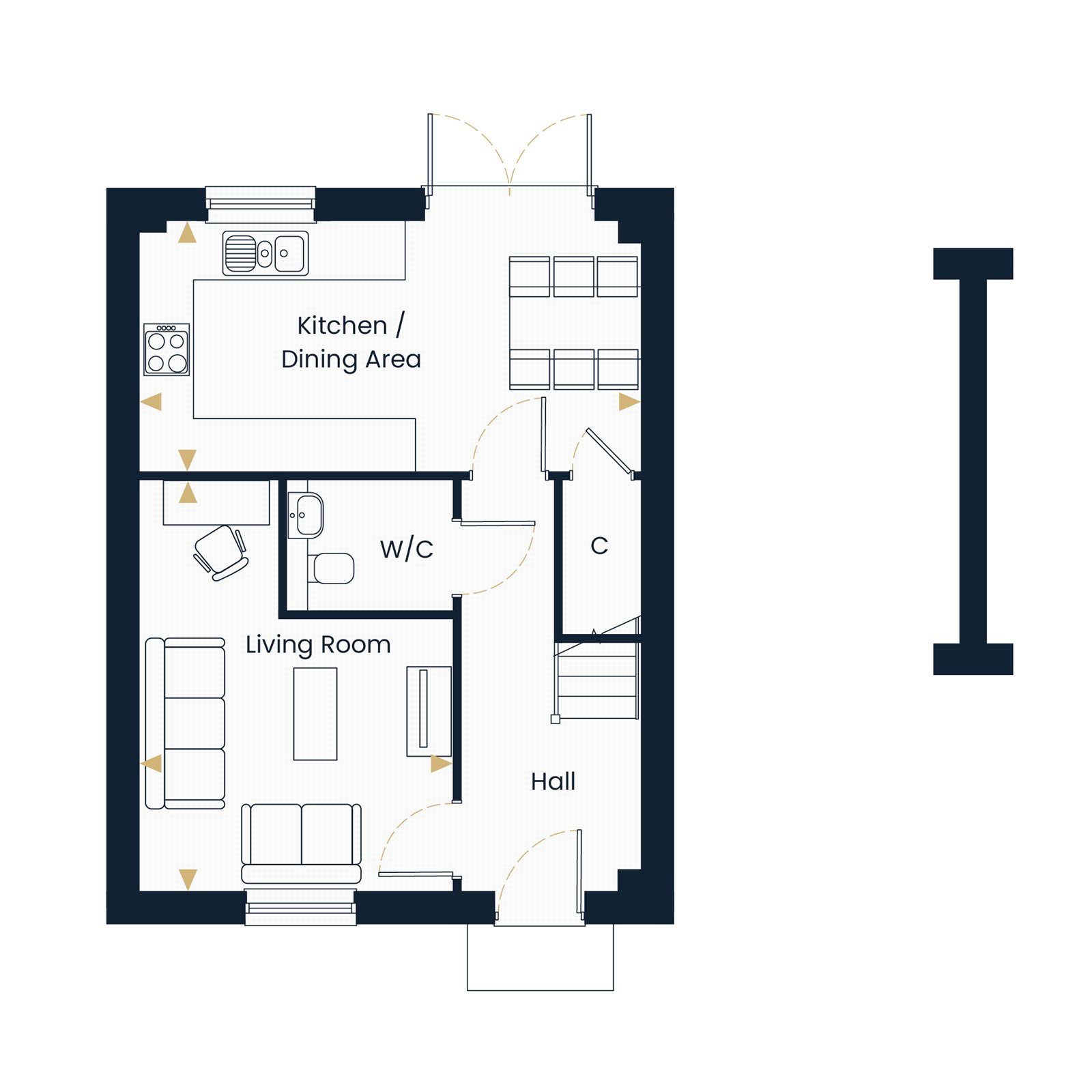 Plot 44 The Sutton,, Brundall Meadows, Brundall floorplan