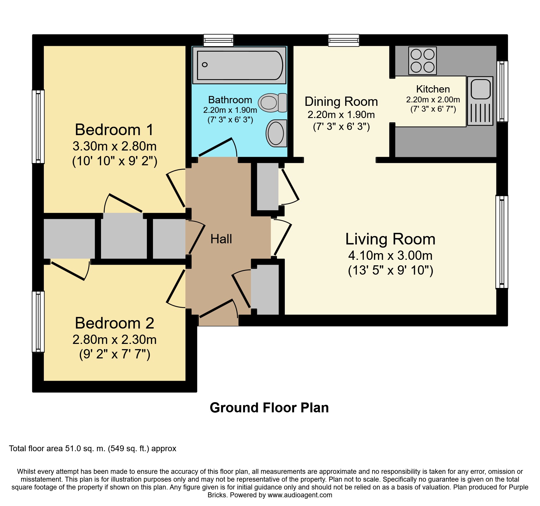 2 Bedrooms Flat for sale in St. Peters Close, Rickmansworth WD3