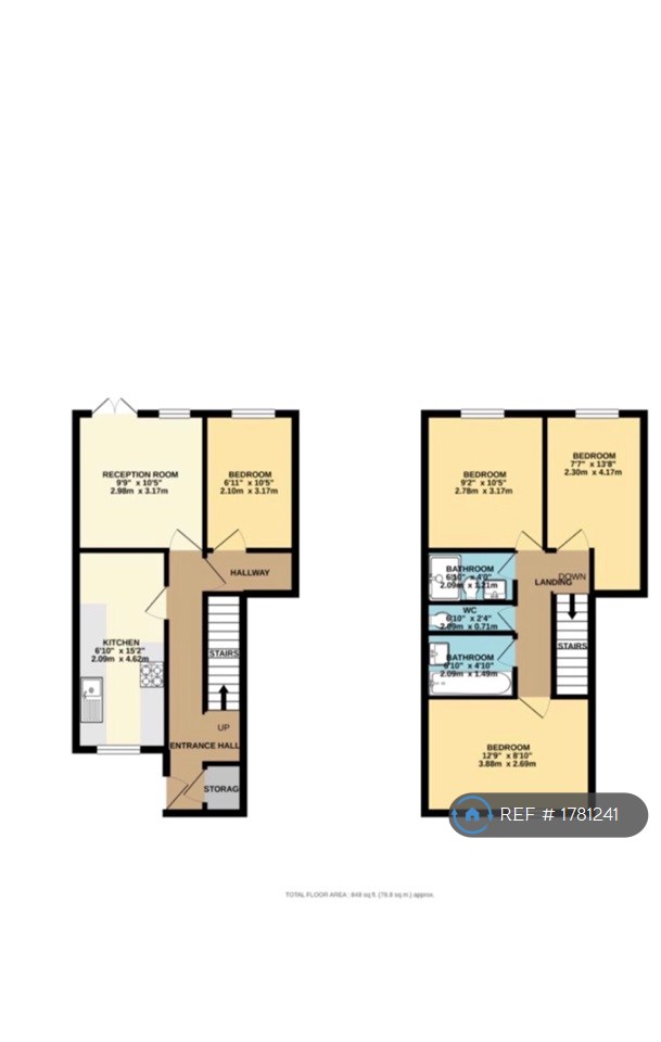 Brion Place, London floorplan