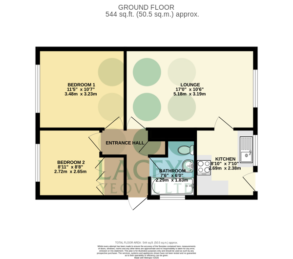 23 Lime Tree Avenue, Yeovil floorplan