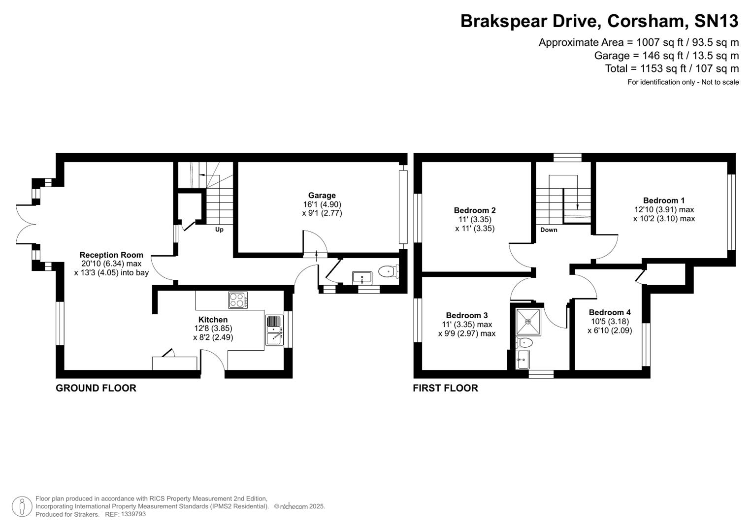 16, Brakspear Drive, Corsham floorplan