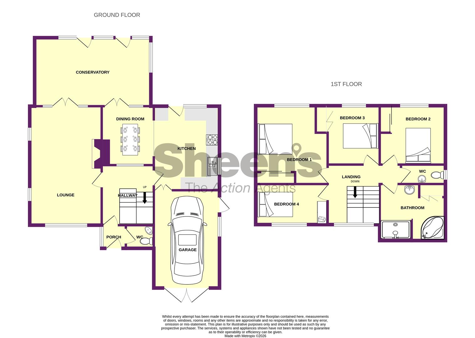 105, Point Clear Road, Point Clear floorplan