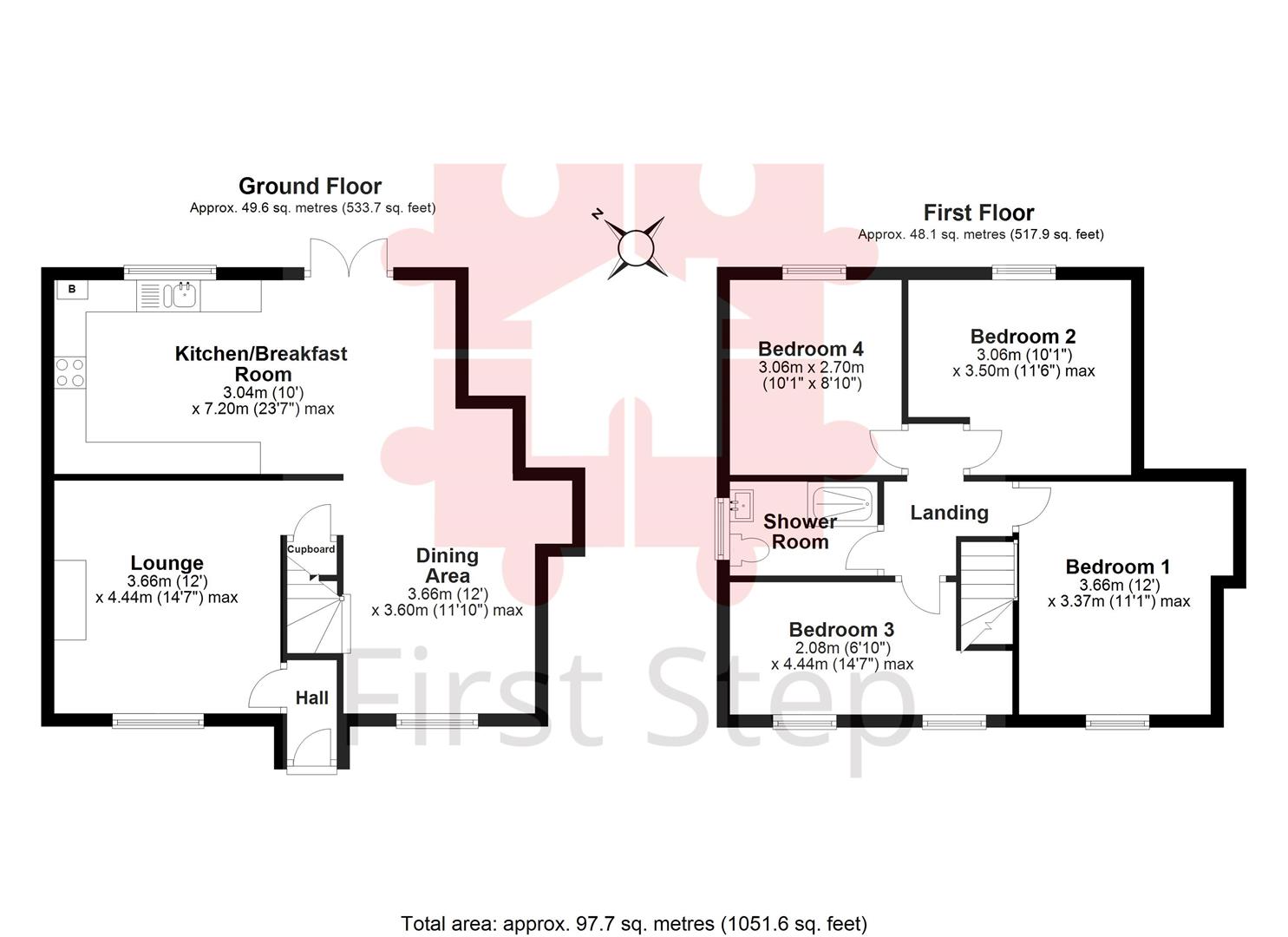 Astwick Road, Stotfold SG5, 4 bedroom semidetached house for sale