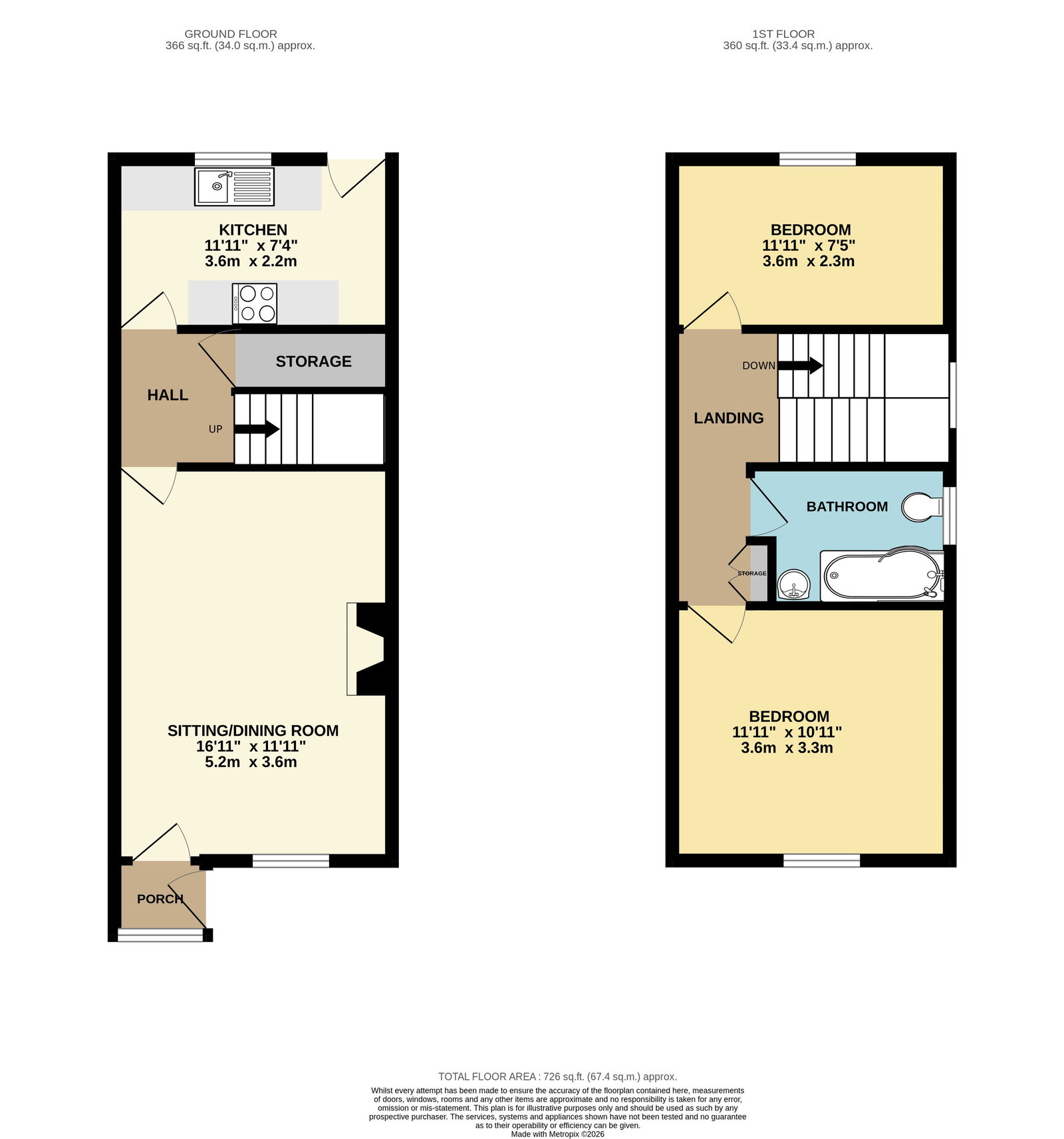 26a, Lower Wyche Road, Malvern floorplan