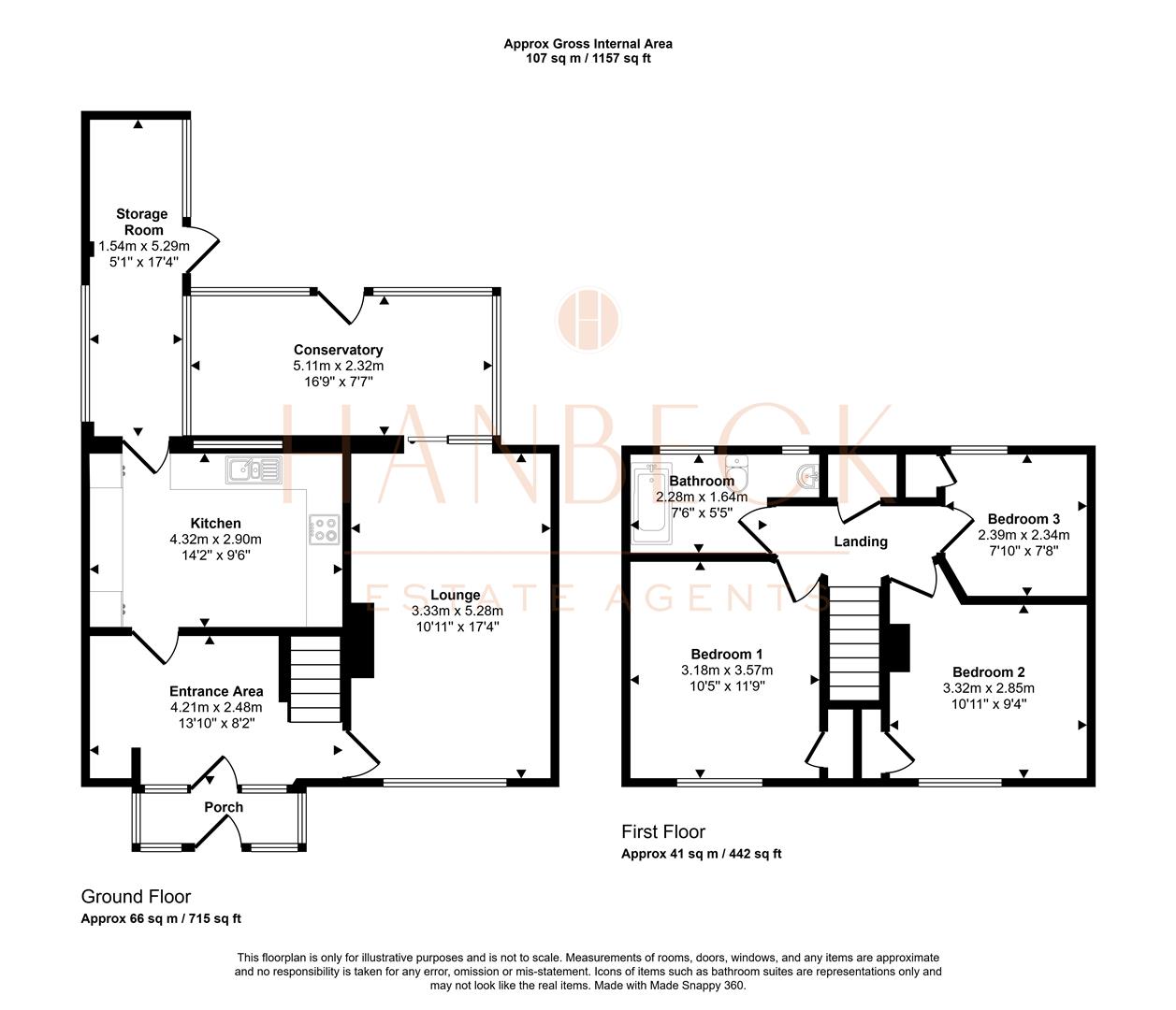 39, Beck Road, Brough floorplan