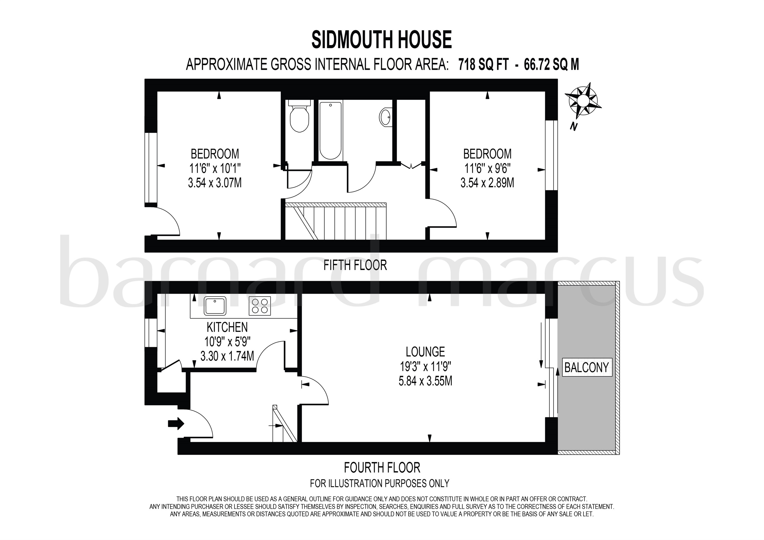 Lindley Estate, Commercial Way, London SE15, 2 bedroom flat for sale