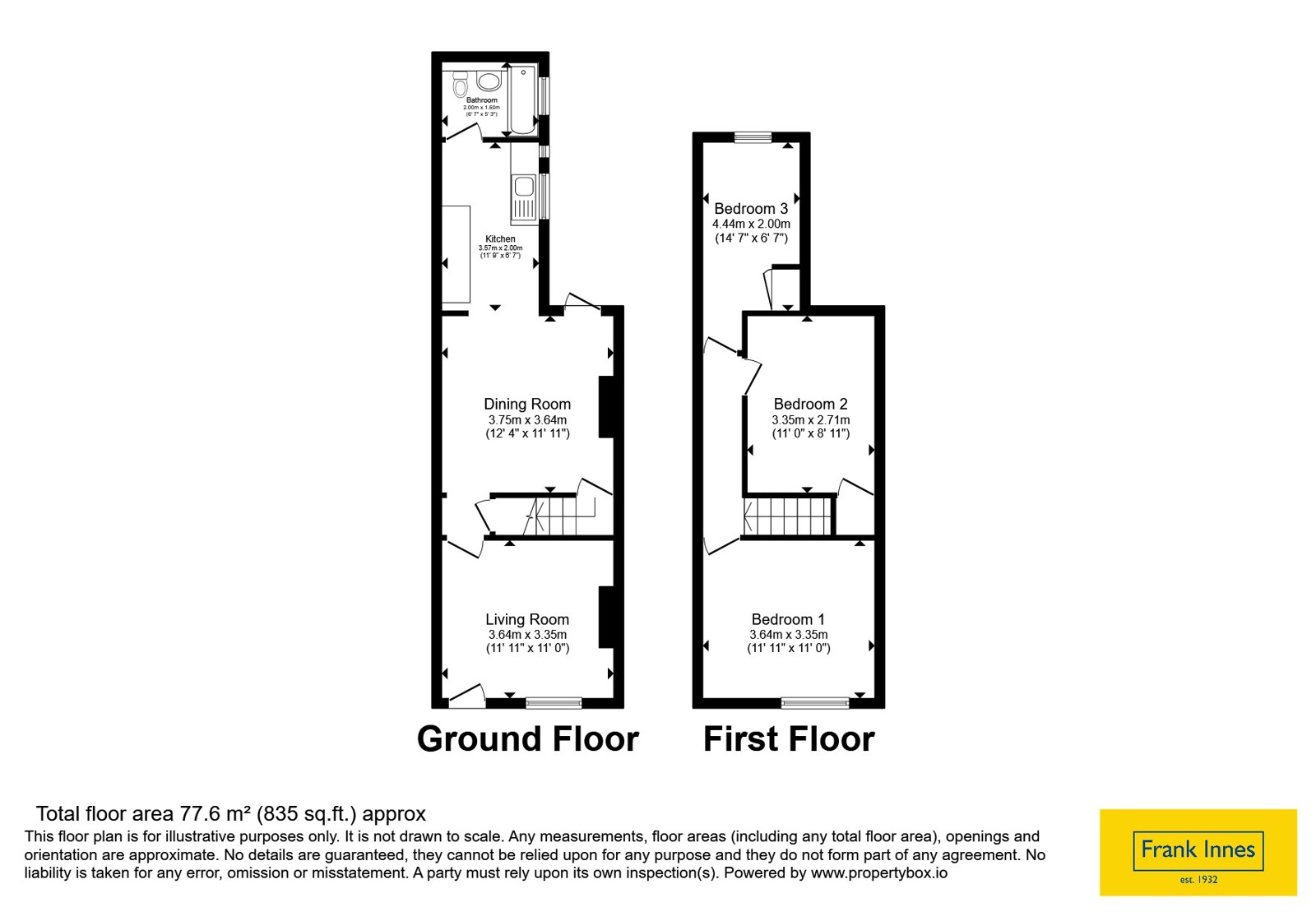 12, Welbeck Street, Nottinghamshire floorplan