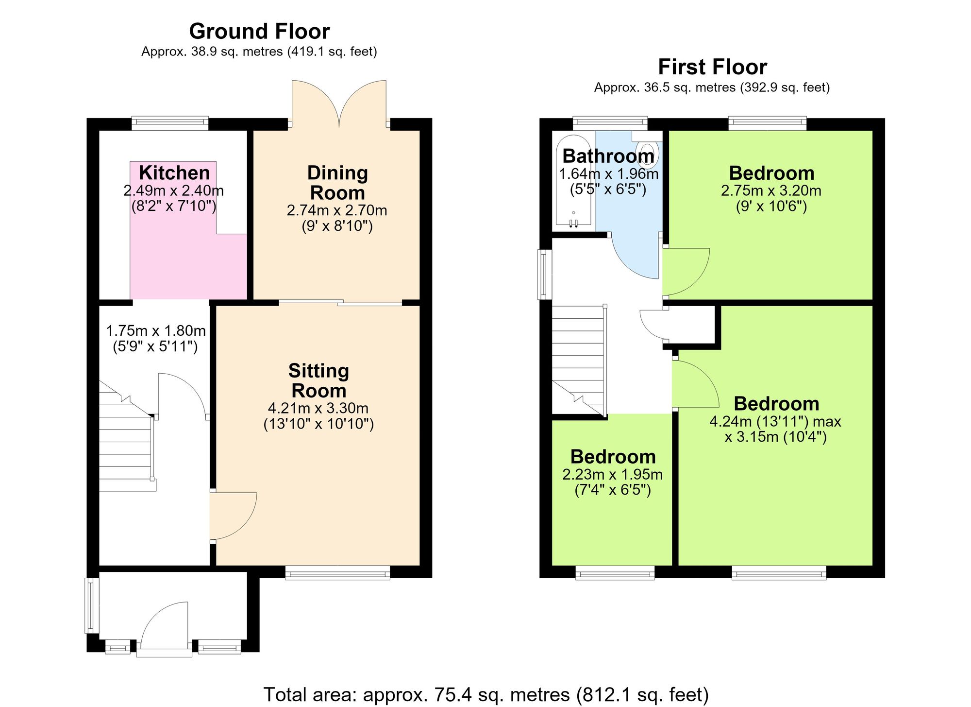 35 Meadowbank Avenue, Manchester floorplan