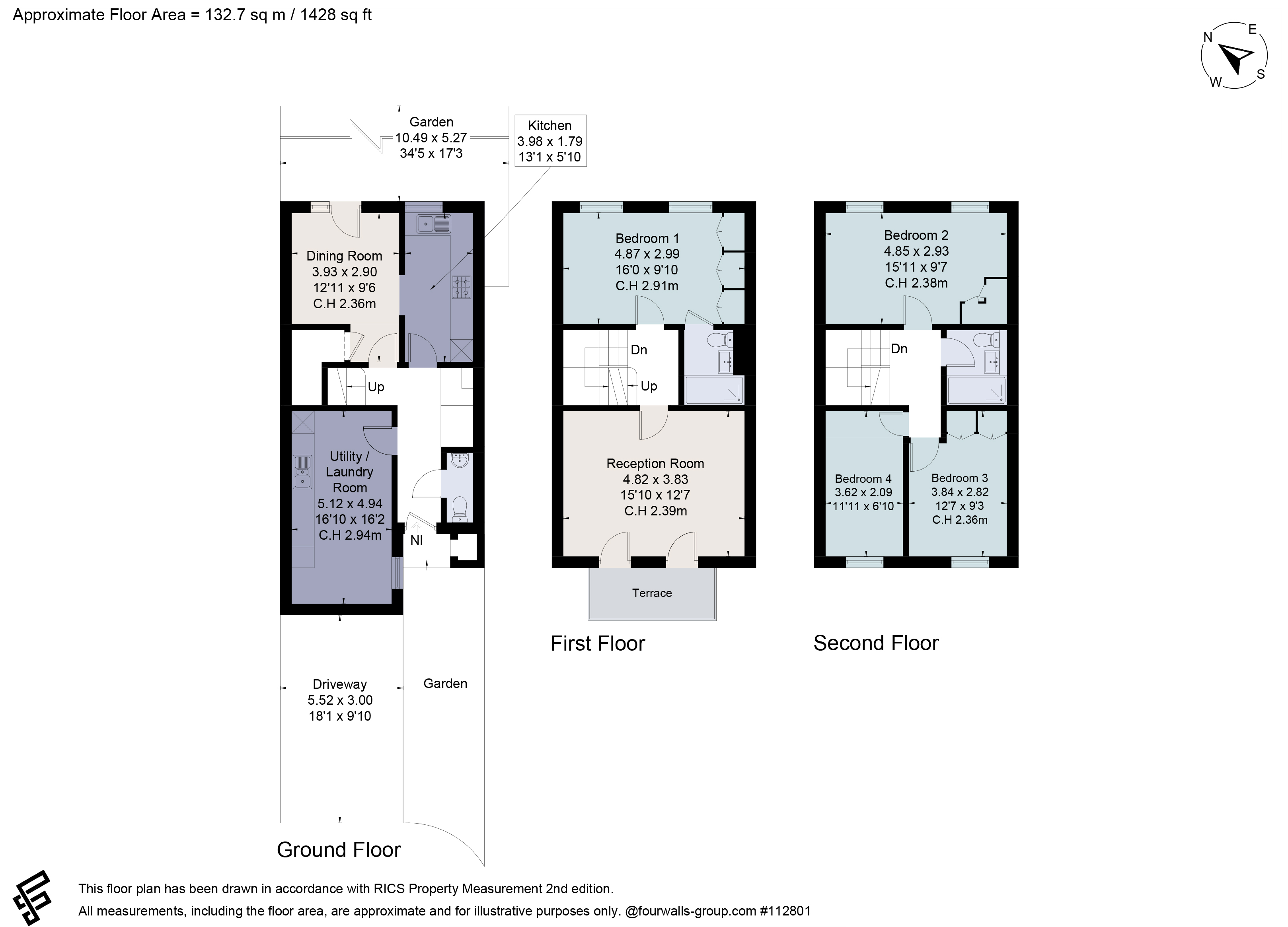 2, South Park Mews, London floorplan