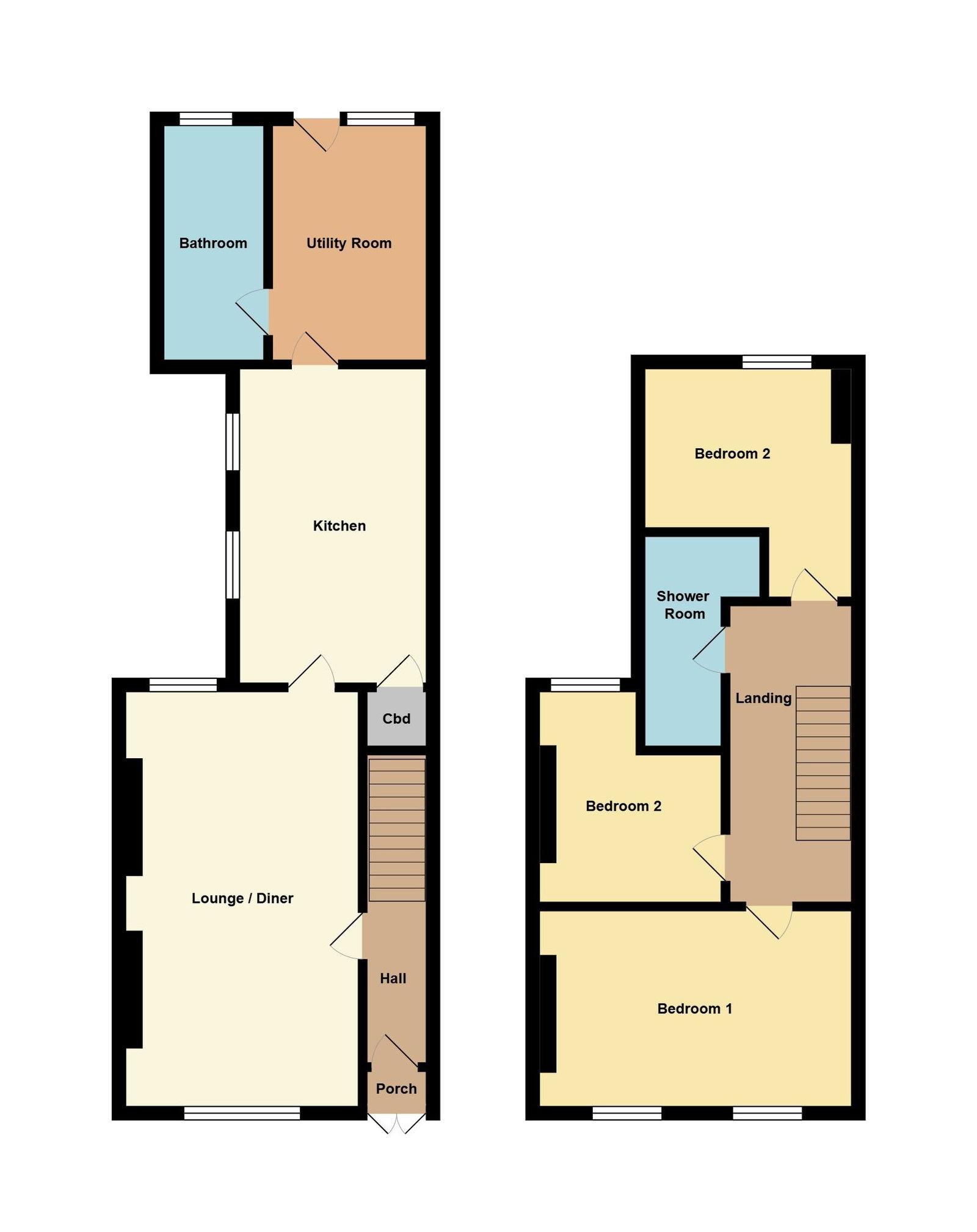31, Garden Street, Caerphilly floorplan