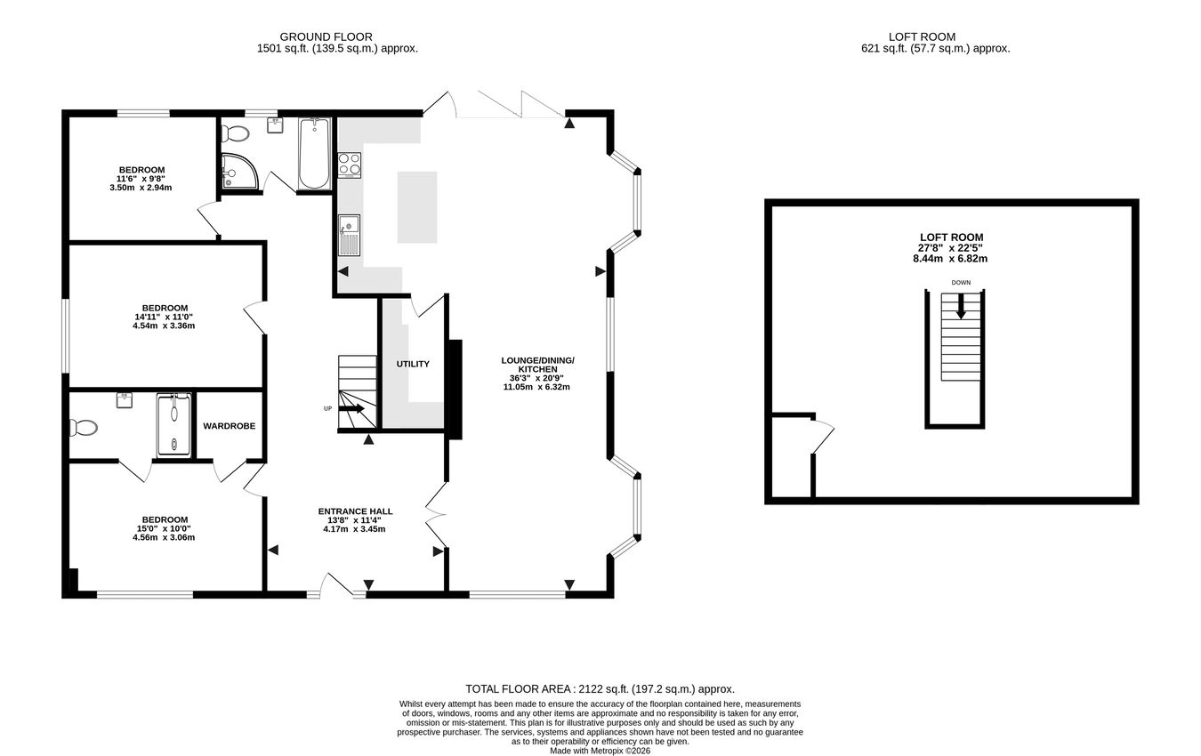 Laurel Bank Cottage, Seale Lane, Farnham floorplan
