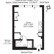 0 Bedrooms Studio to rent in Zenith House, 69 Lawrence Road, London N15