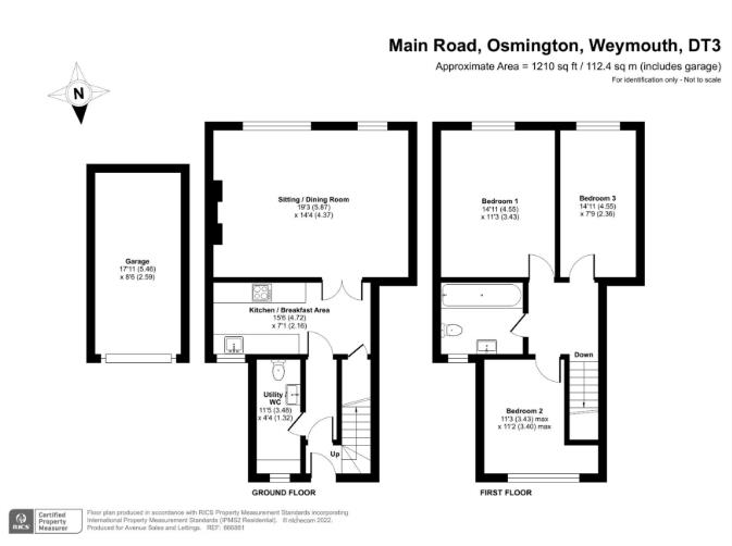 5 Plough Cottages, Main Road, Weymouth floorplan