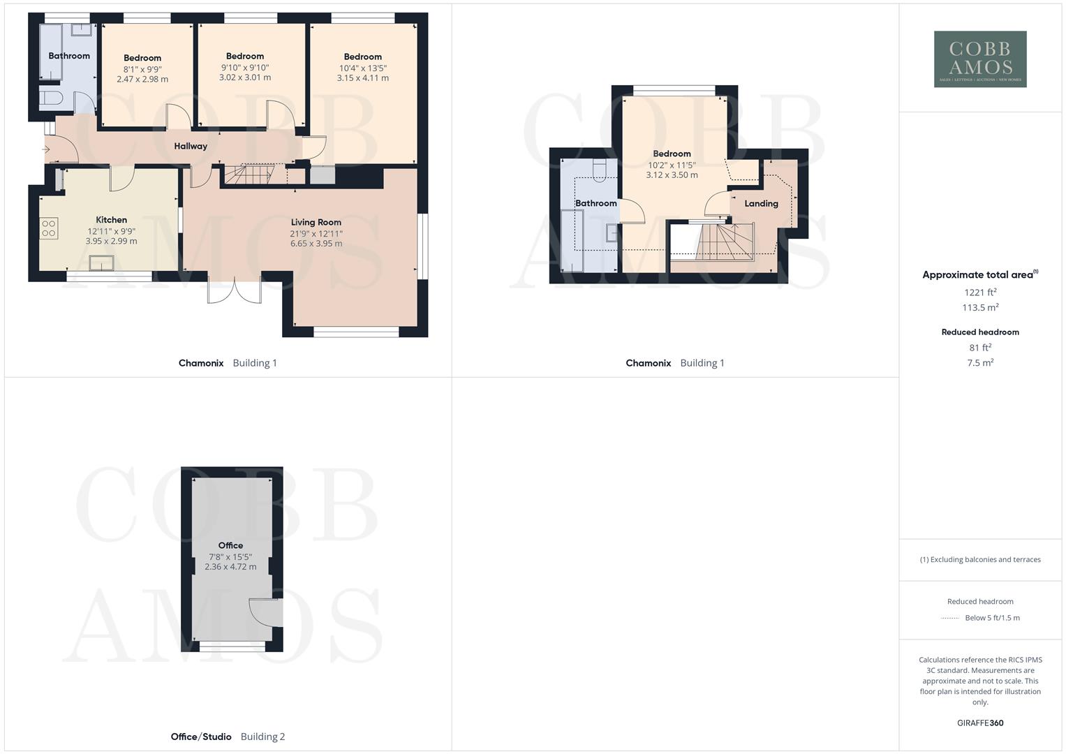 Chamonix, Wrigglebrook Lane, Hereford floorplan